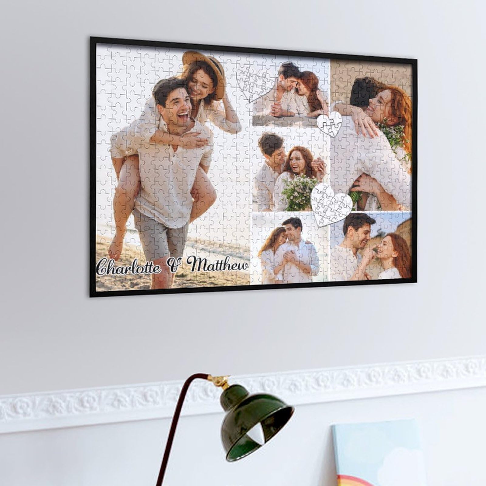 Foto 6 | Rompecabezas Personalizados Para El Día De San Valentín, 300/500/1000 Piezas - Venta Internacional.
