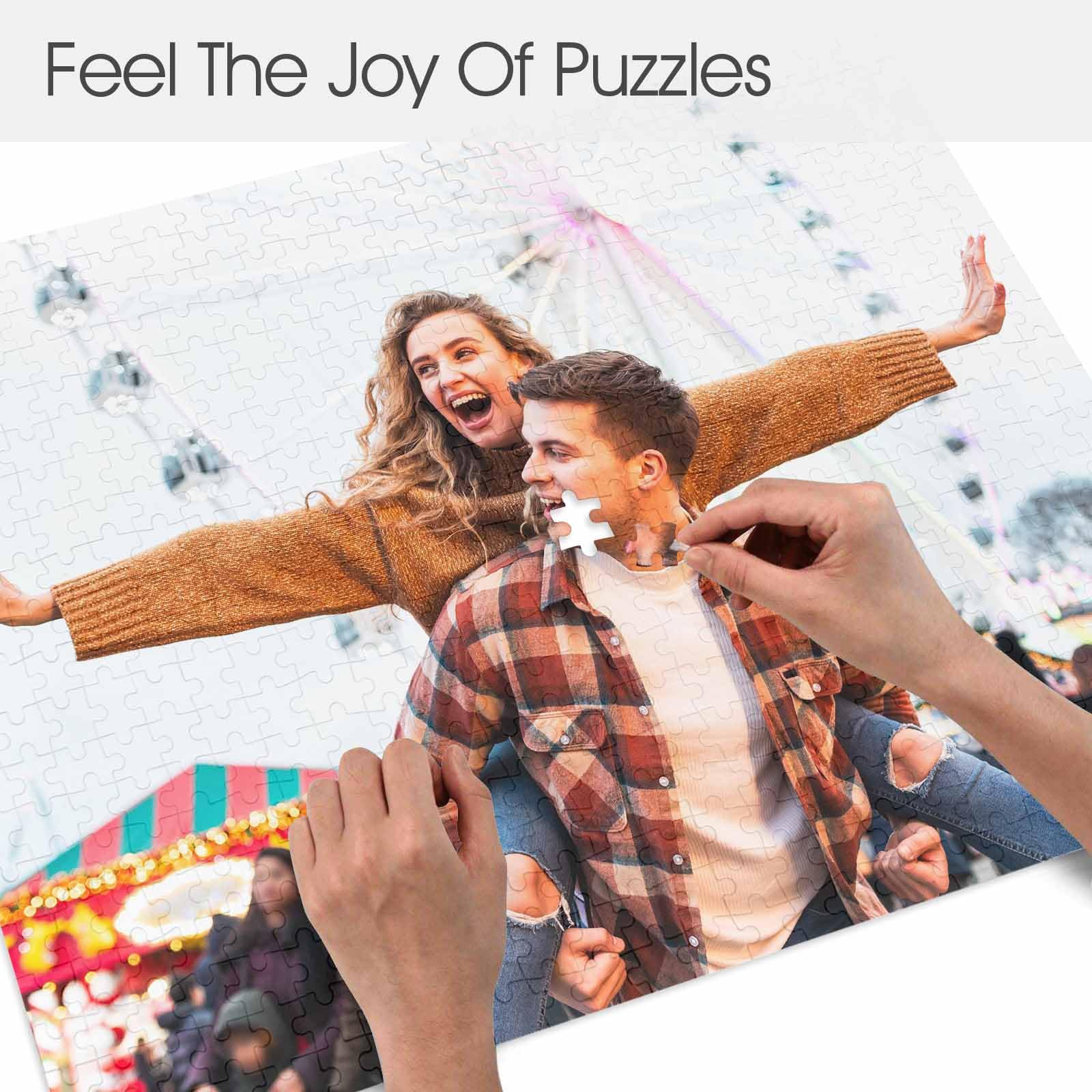 Foto 3 | Puzles Personalizados Con Imágenes De 300/500/1000 Piezas Para Él - Venta Internacional.