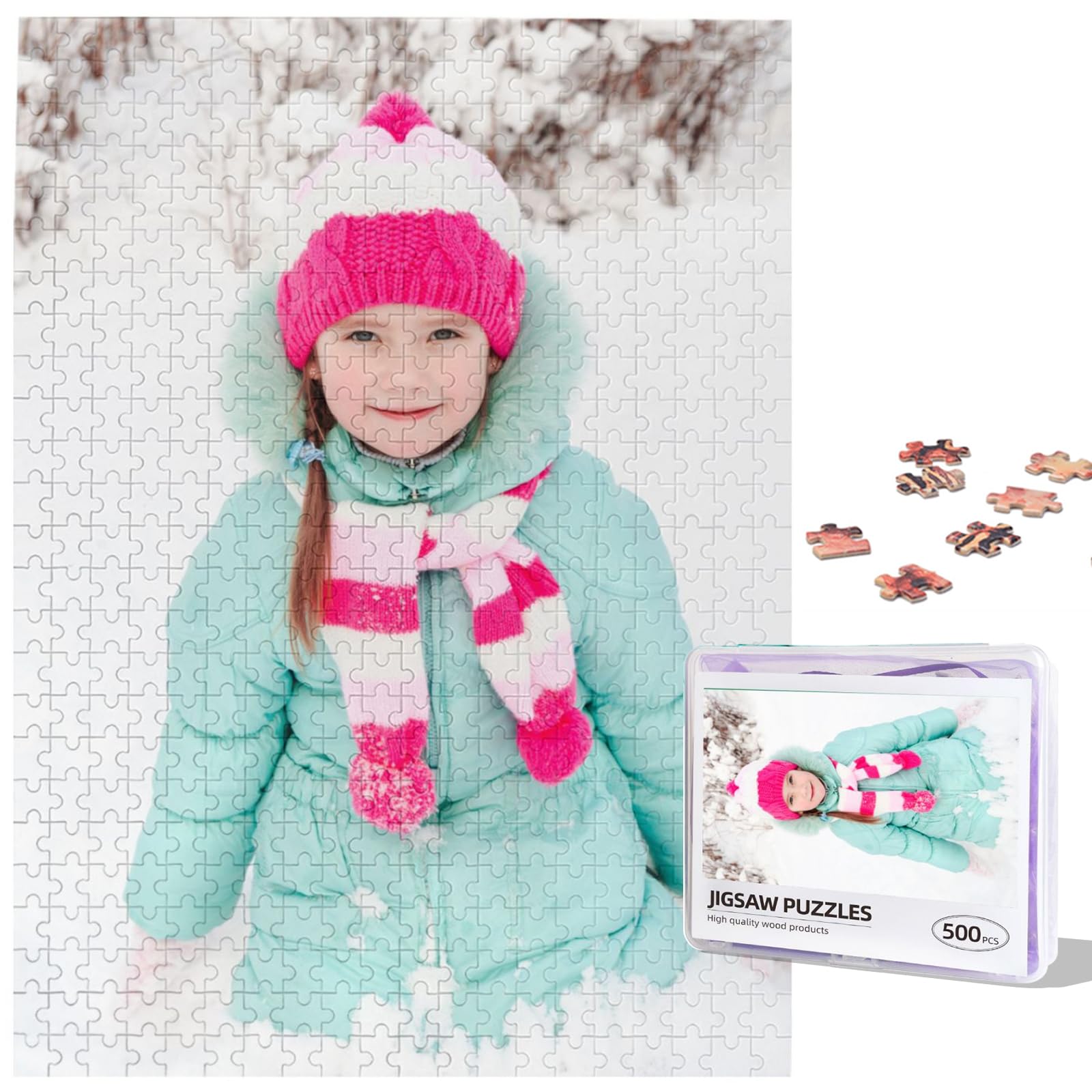 Puzzle Personalizado De 300/500/1000 Piezas Con Foto - Venta Internacional.