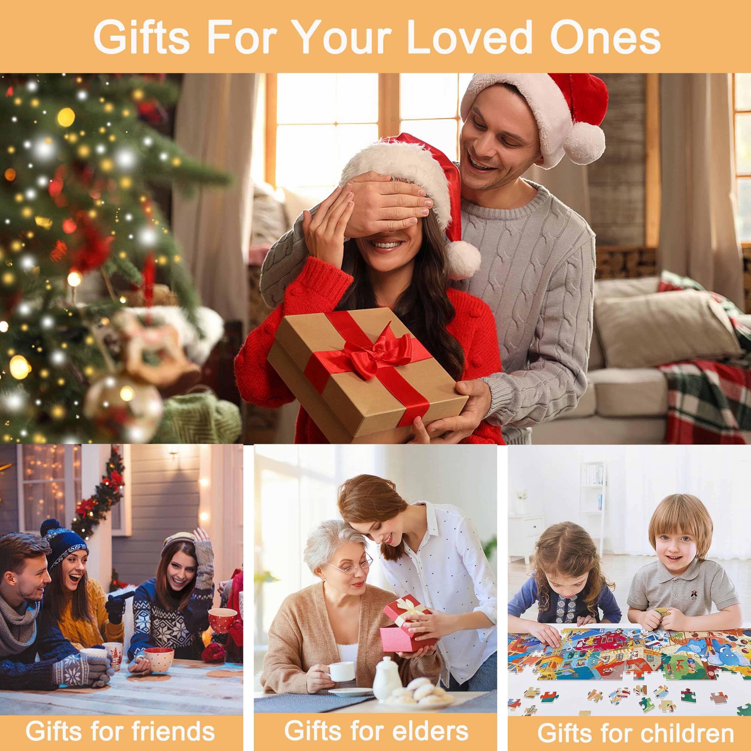 Foto 6 | Puzzle Personalizado Rompecabezas De Madera Personalizado 35/120/200/300/500/1000 - Venta Internacional.
