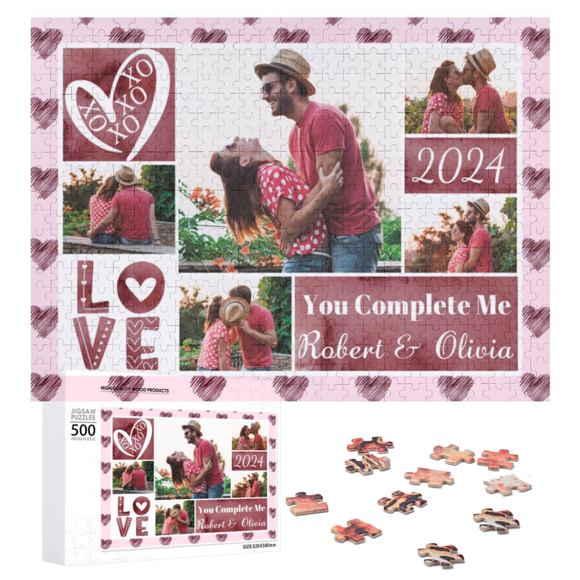 Rompecabezas Personalizados Rompecabezas Personalizados De 300/500/1000 Piezas - Venta Internacional.