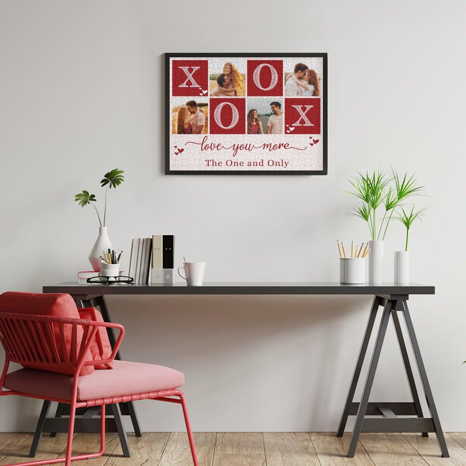 Foto 7 | Puzles Personalizados Con Imágenes De 300/500/1000 Piezas Para San Valentín - Venta Internacional.