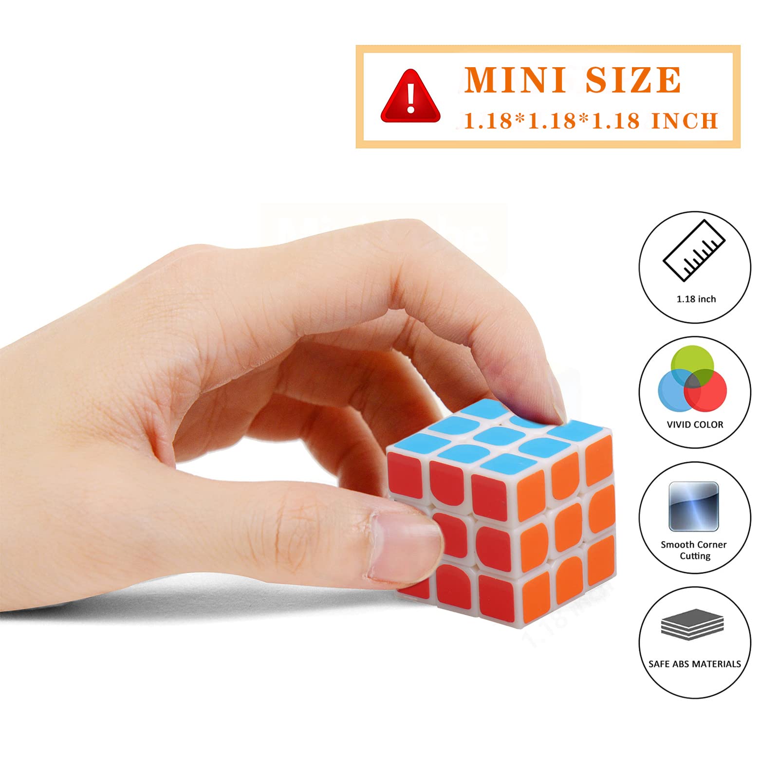 Foto 3 pulgar | Puzzle Cubes Mini 3 X 3, Paquete De 24 Unidades Para Regalos De Fiesta Para Niños - Venta Internacional.