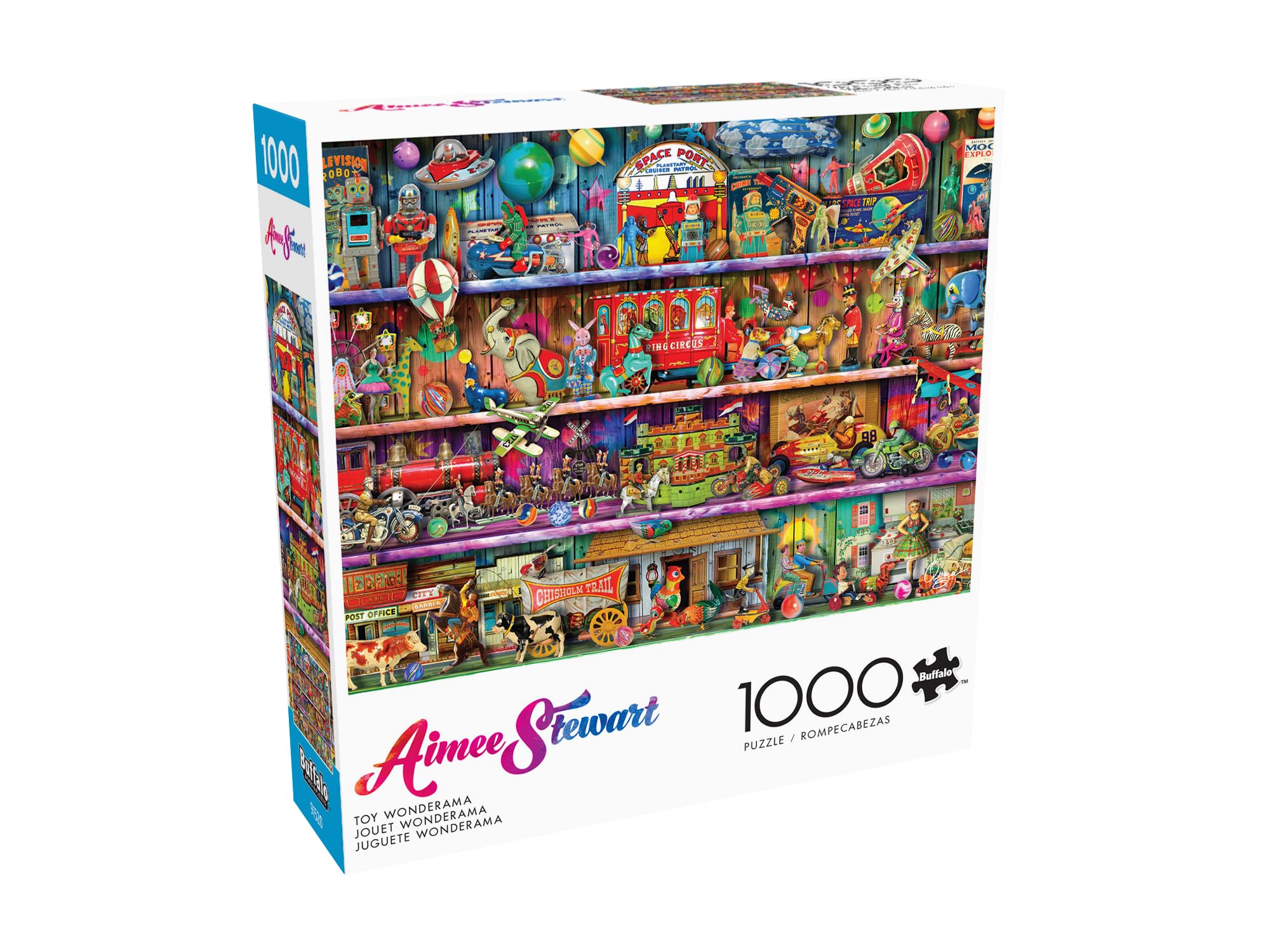 Foto 2 pulgar | Puzle Buffalo Games Aimee Stewart Toy Wonderama 1000 Unidades - Venta Internacional