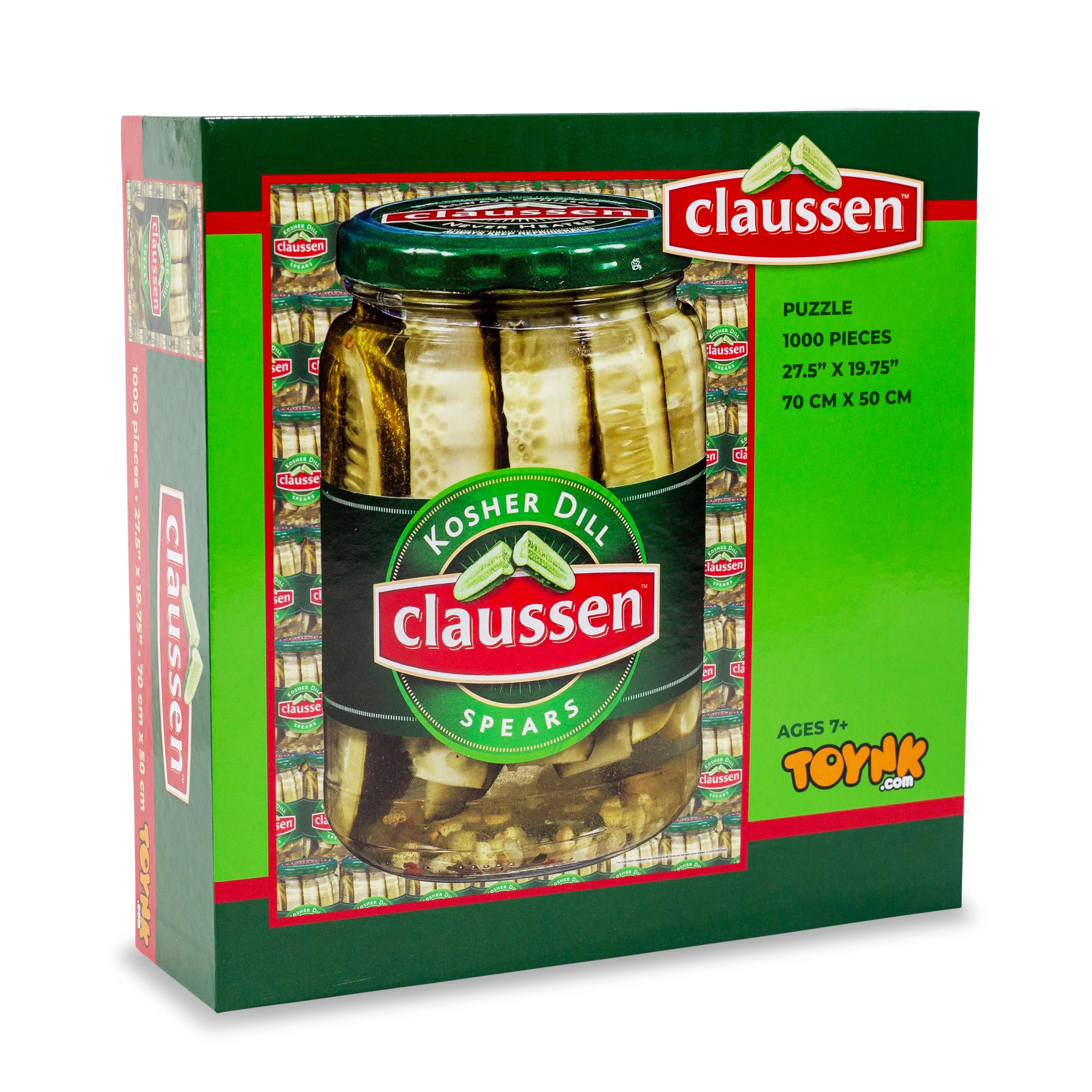 Foto 4 | Puzle Toynk Claussen Con Forma De Pepinillos, 1000 Piezas, 71 X 51 Cm - Venta Internacional.