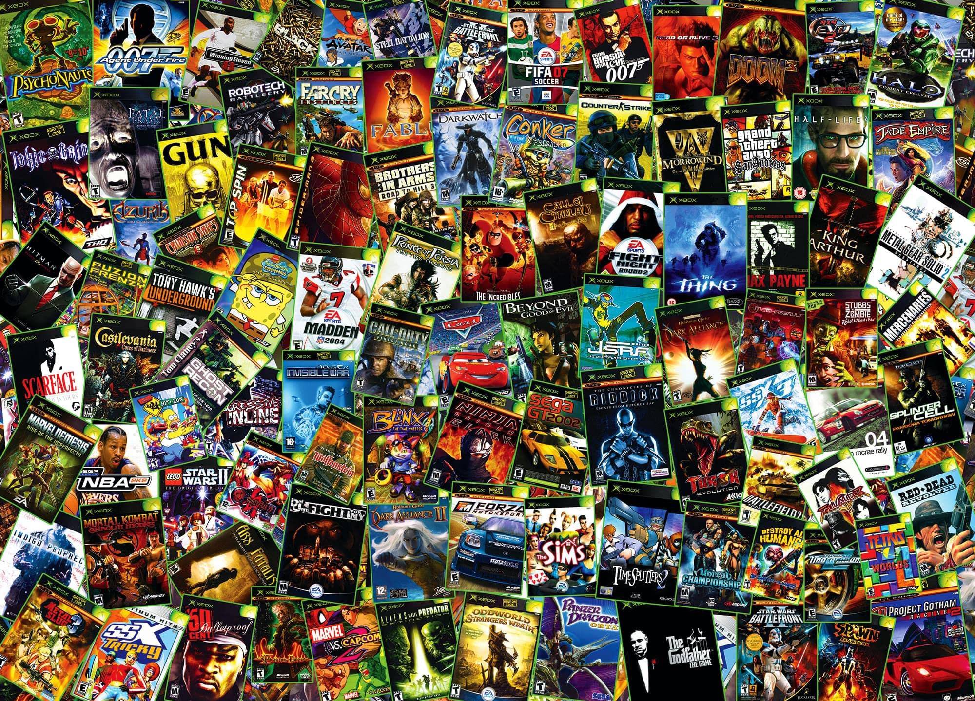 Collage De Rompecabezas Toynk X-treme Games De 1000 Piezas - Venta Internacional.