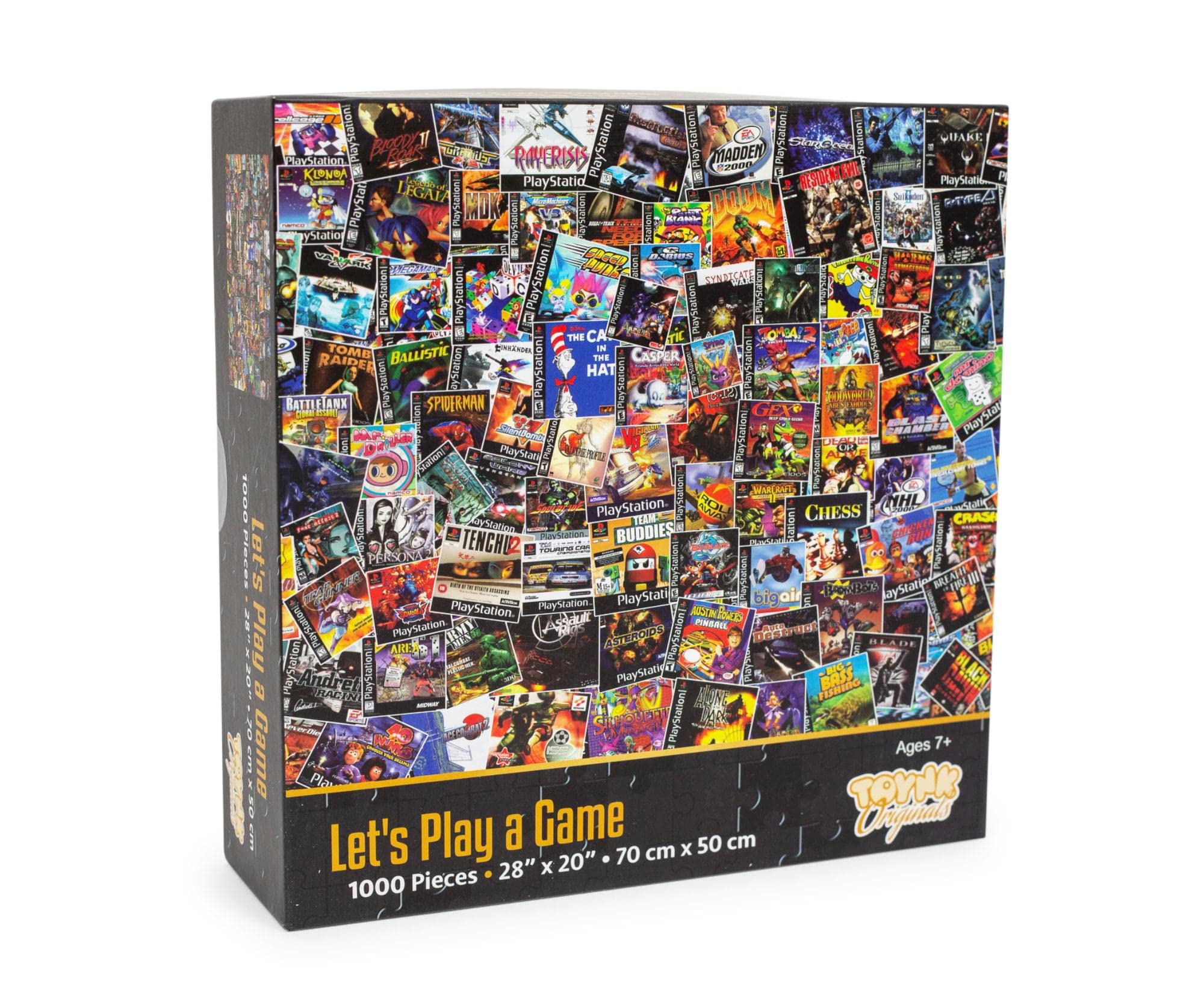 Foto 3 pulgar | Jigsaw Puzzle Toynk, Caja De Videojuegos, Collage, 1000 Piezas - Venta Internacional.