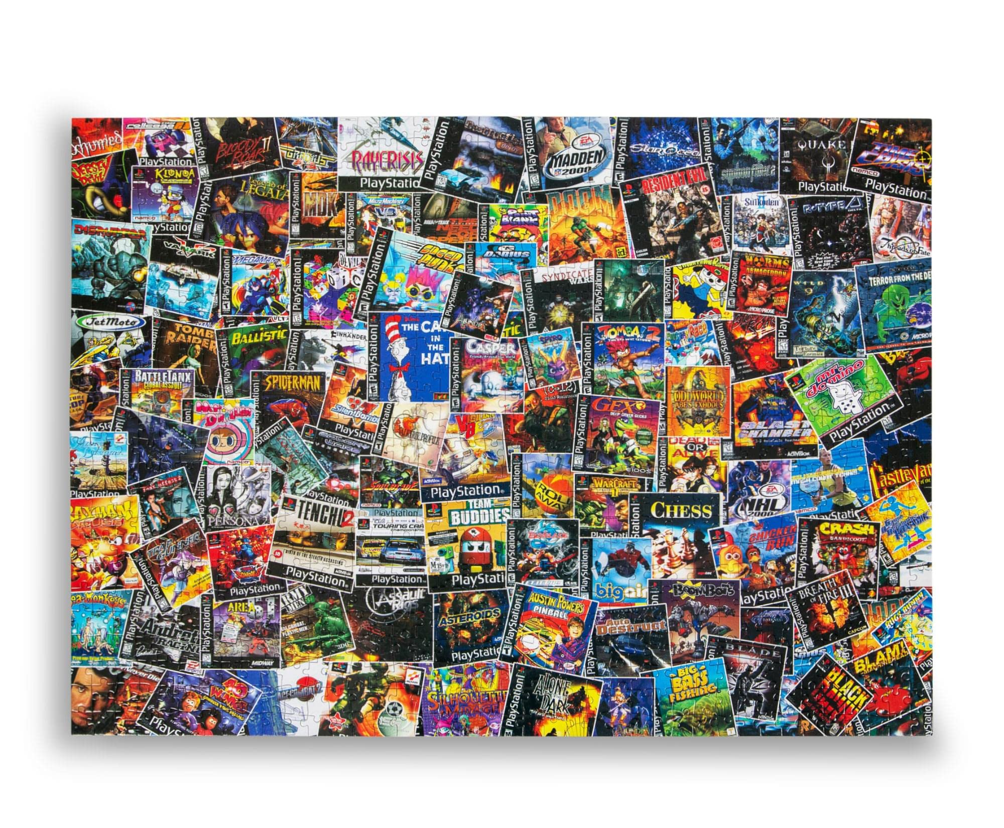 Foto 3 | Jigsaw Puzzle Toynk, Caja De Videojuegos, Collage, 1000 Piezas - Venta Internacional.