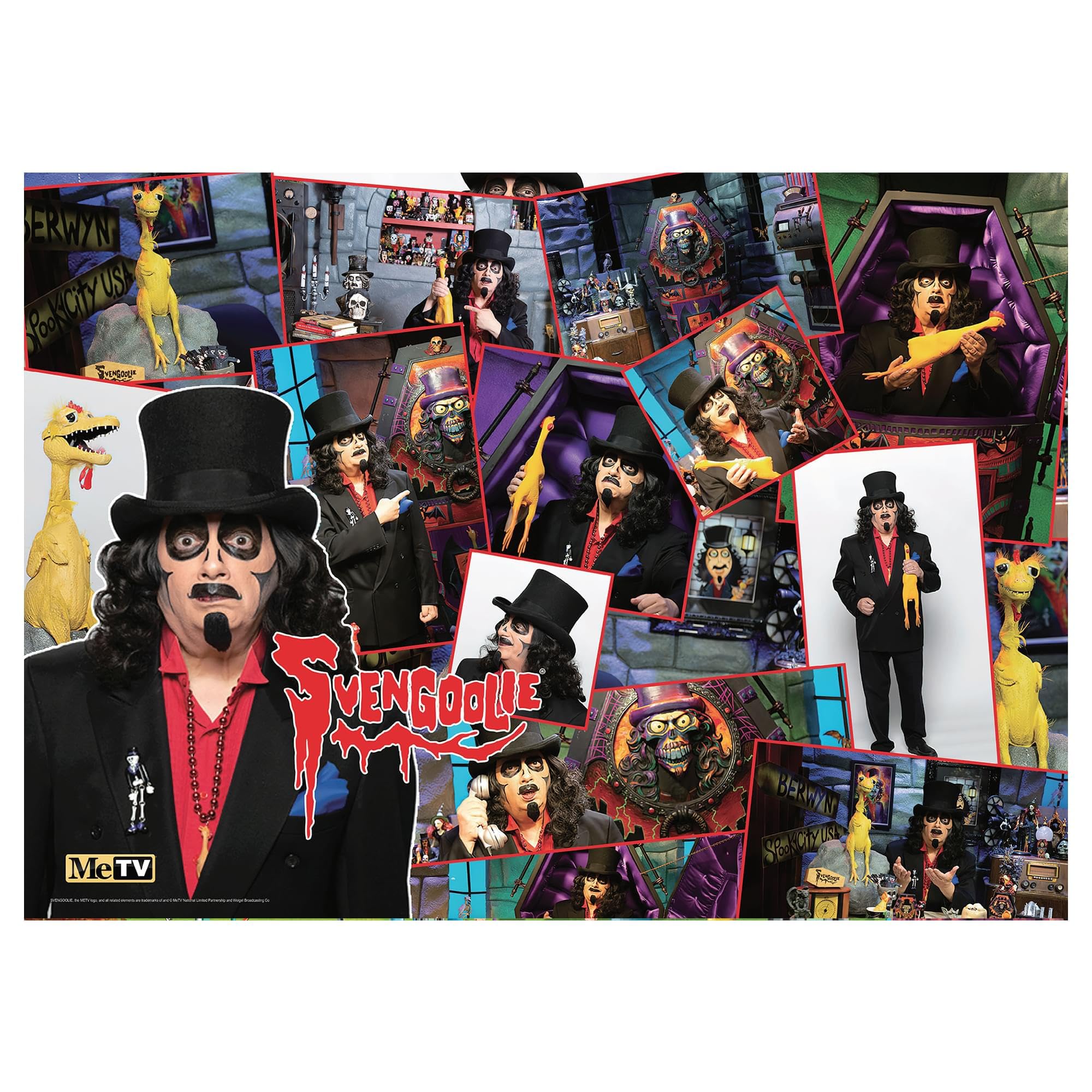Foto 1 | Rompecabezas Toynk Svengoolie Collage 1000 Piezas - Venta Internacional.