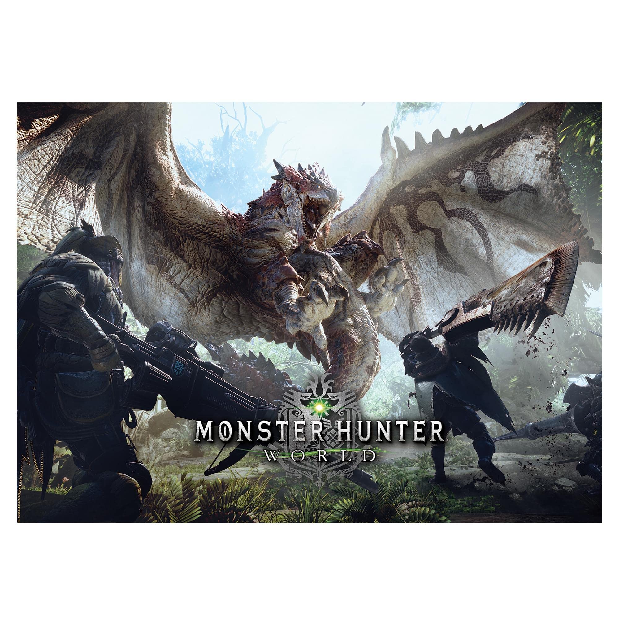 Rompecabezas Toynk Monster Hunter Dragon Battle 1000 Piezas - Venta Internacional.
