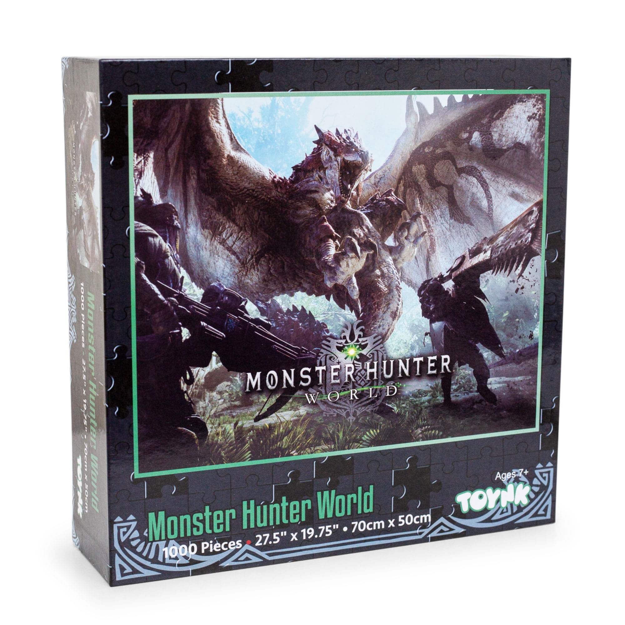 Foto 3 pulgar | Rompecabezas Toynk Monster Hunter Dragon Battle 1000 Piezas - Venta Internacional.