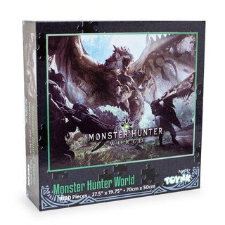 Foto 2 | Rompecabezas Toynk Monster Hunter Dragon Battle 1000 Piezas - Venta Internacional.