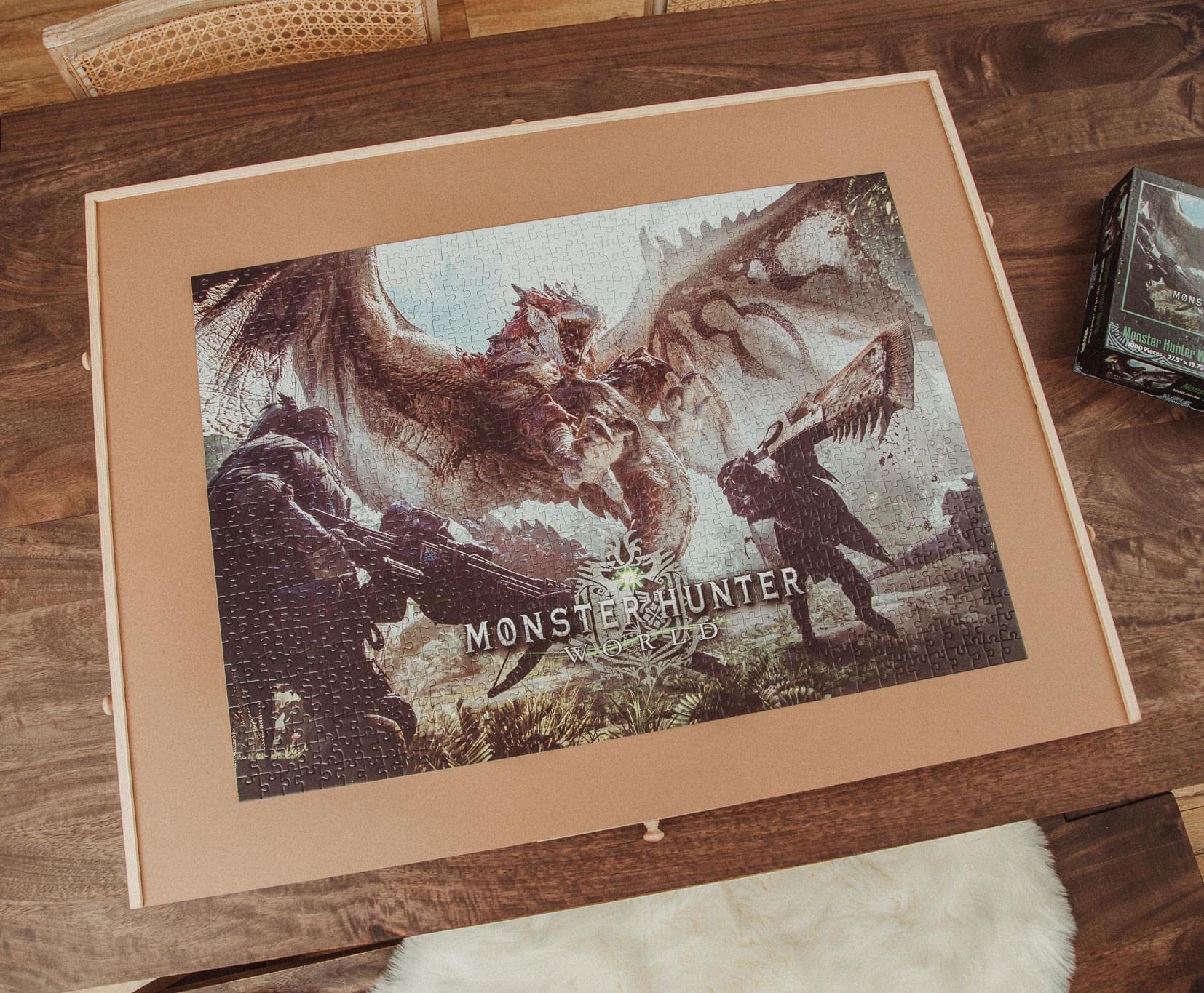 Foto 7 pulgar | Rompecabezas Toynk Monster Hunter Dragon Battle 1000 Piezas - Venta Internacional.