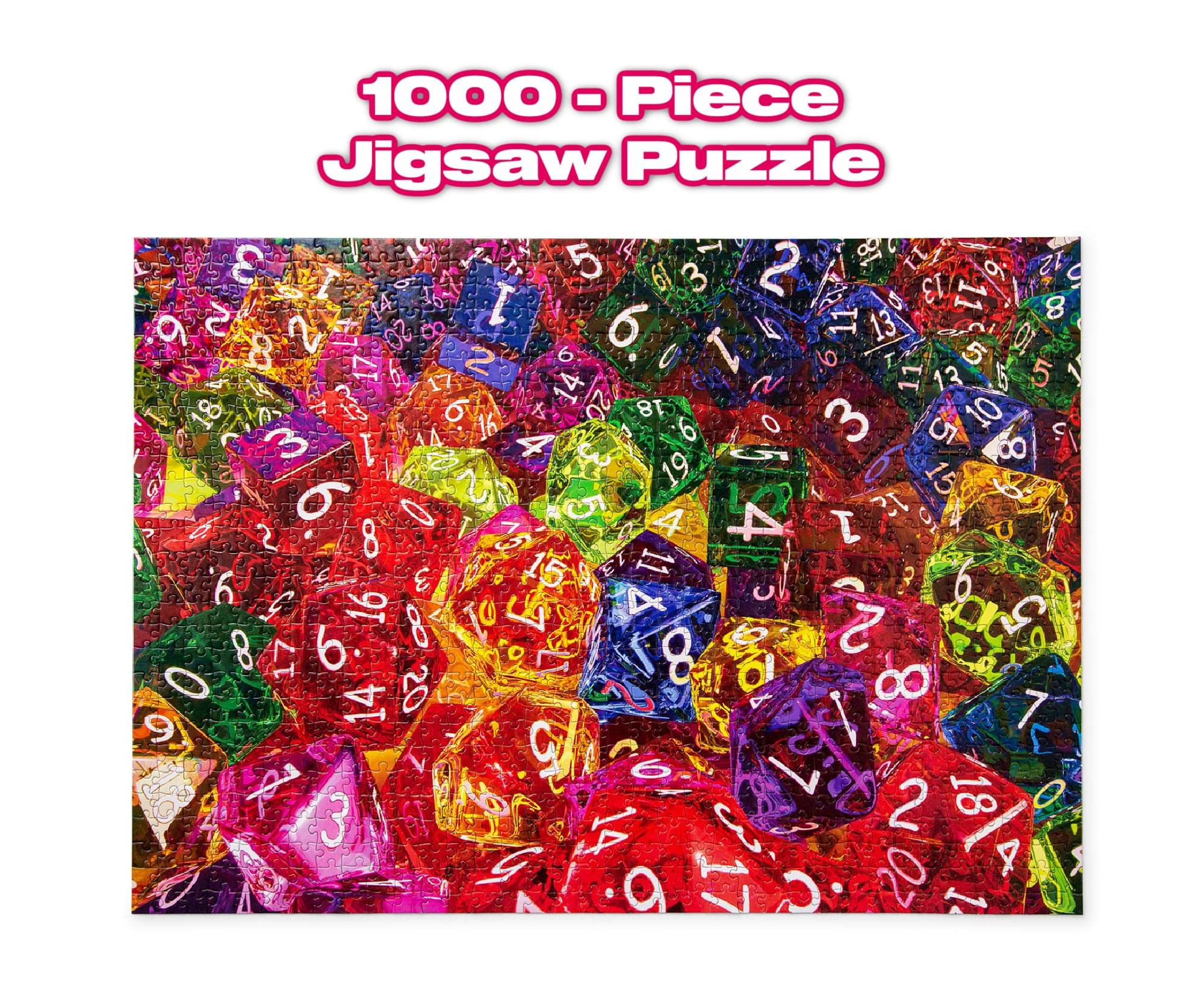 Foto 2 | Rompecabezas Toynk Dice, Dice, Baby! ¡1000 Piezas Para Adultos - Venta Internacional.