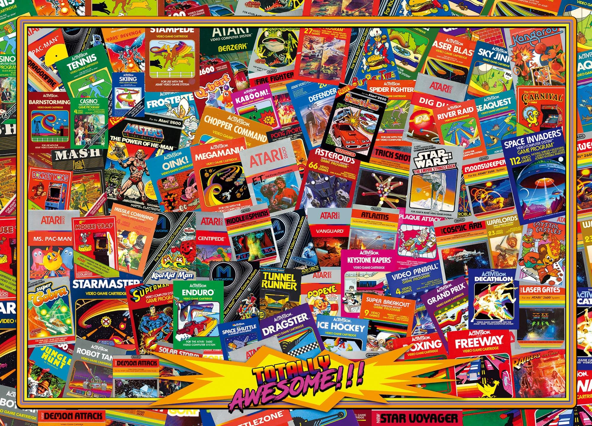 Rompecabezas Og Gaming De 1000 Piezas Inspirado En El Atari 2600 - Venta Internacional.
