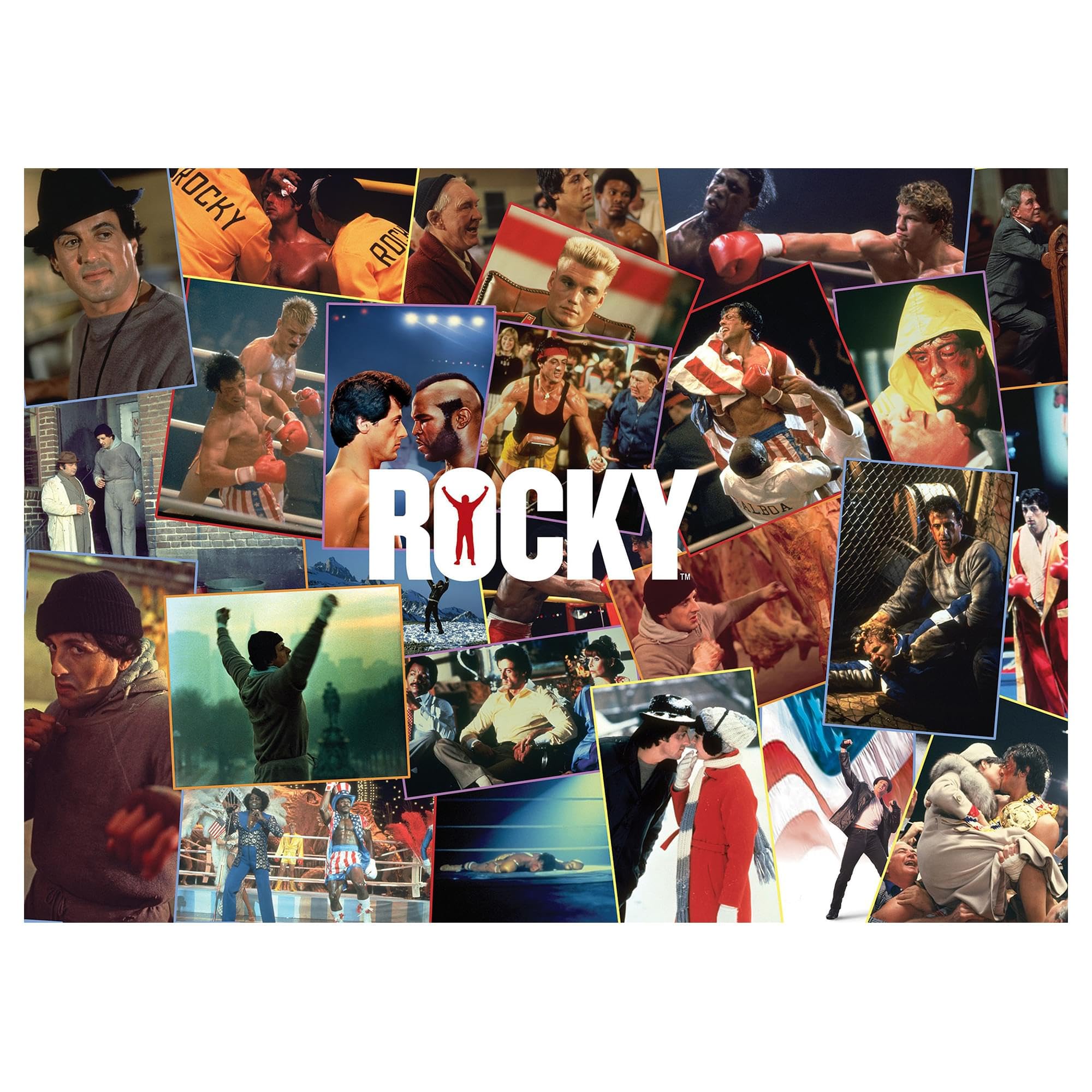 Rompecabezas Toynk Rocky Movie Collage De 1000 Piezas - Venta Internacional.