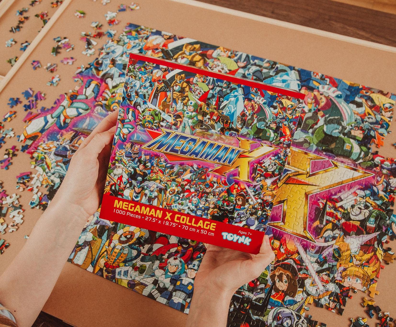 Foto 4 pulgar | Rompecabezas Toynk Collage Mega Man X 1000 Piezas - Venta Internacional.