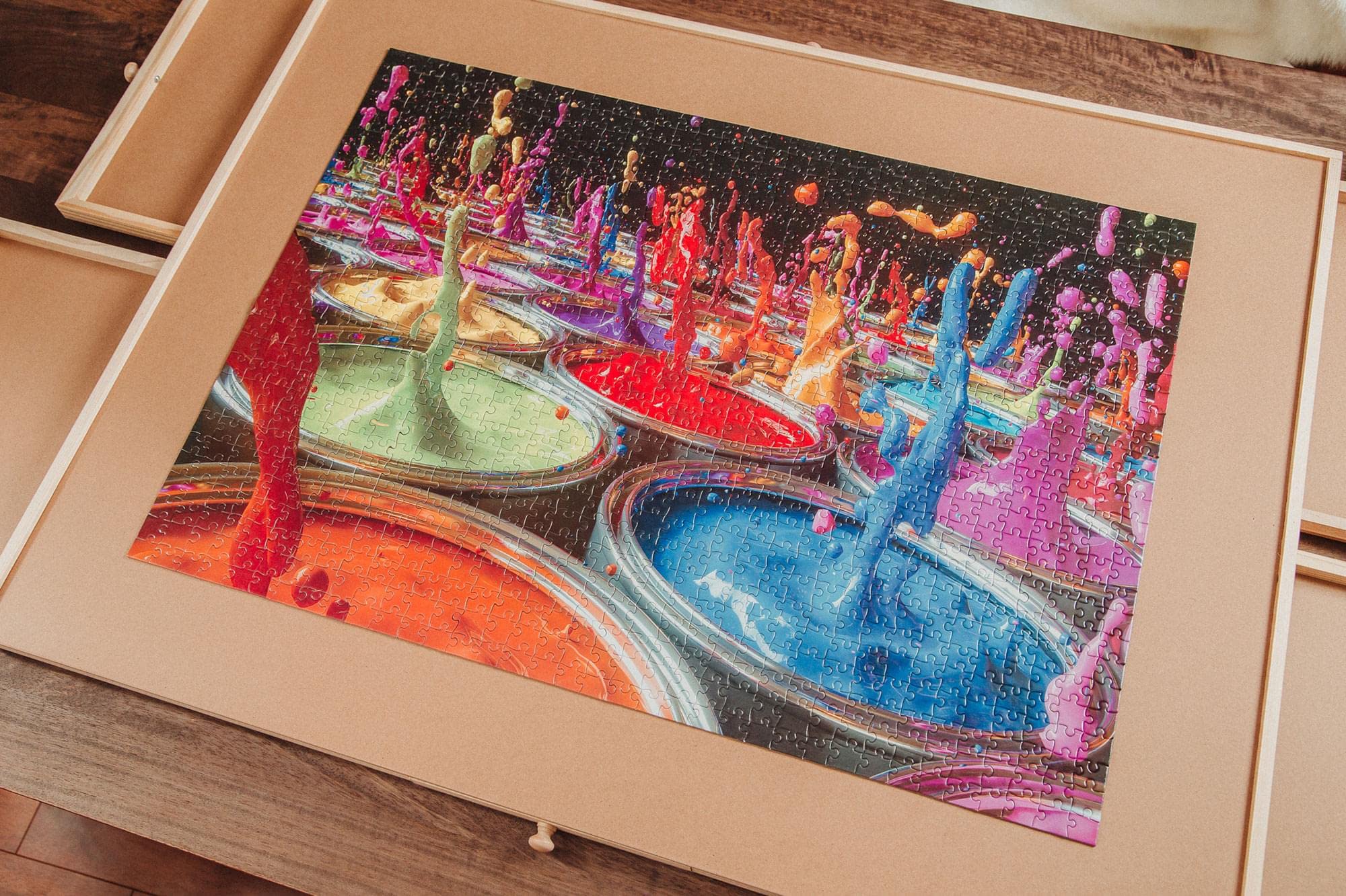 Foto 5 | Rompecabezas Toynk Paint Splash 1000 Piezas Para Adultos Y Niños - Venta Internacional.
