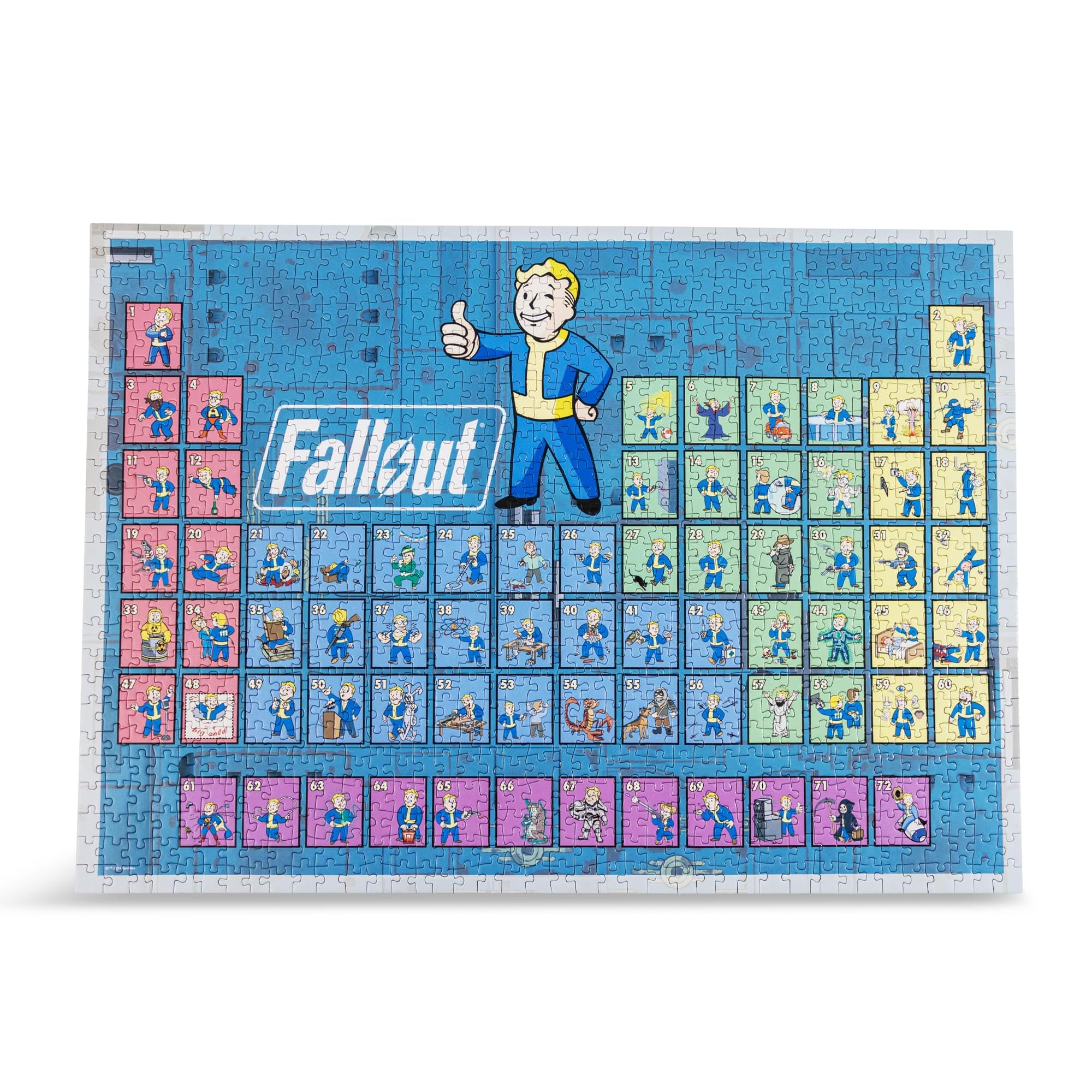 Foto 5 pulgar | Rompecabezas Toynk Fallout Tabla Periódica Vault Boy 1000 Unidades - Venta Internacional.