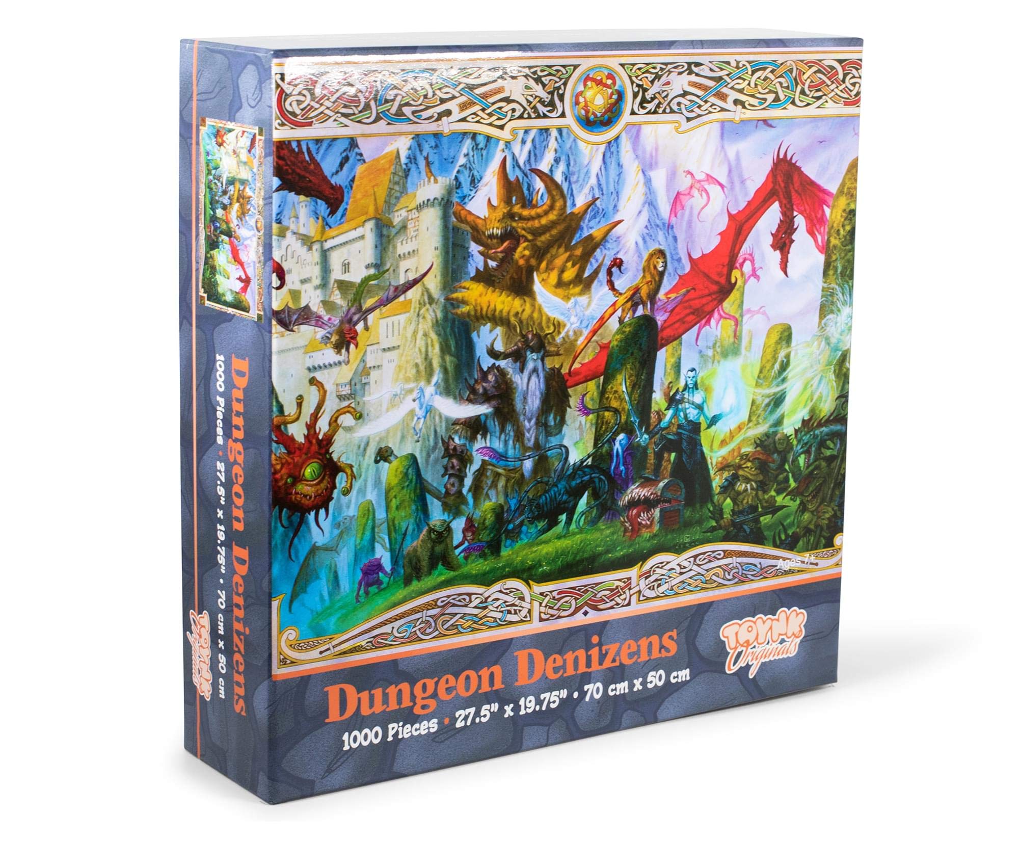 Foto 3 pulgar | Rompecabezas Toynk Dungeon Denizens Mythical Monster 1000 Piezas - Venta Internacional.