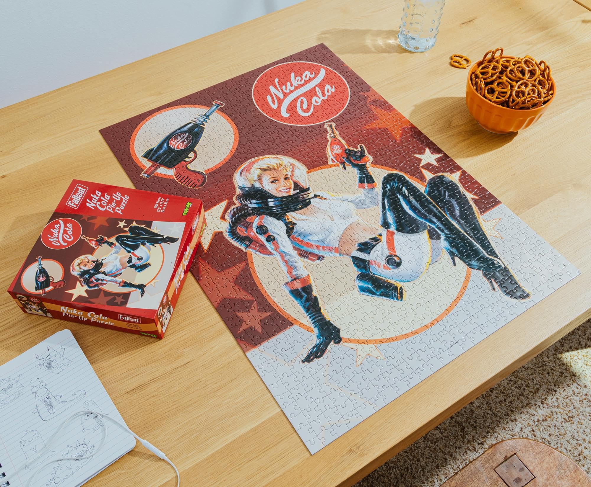 Foto 5 | Rompecabezas Toynk Fallout Nuka-cola Nuka-girl 1000 Piezas - Venta Internacional.