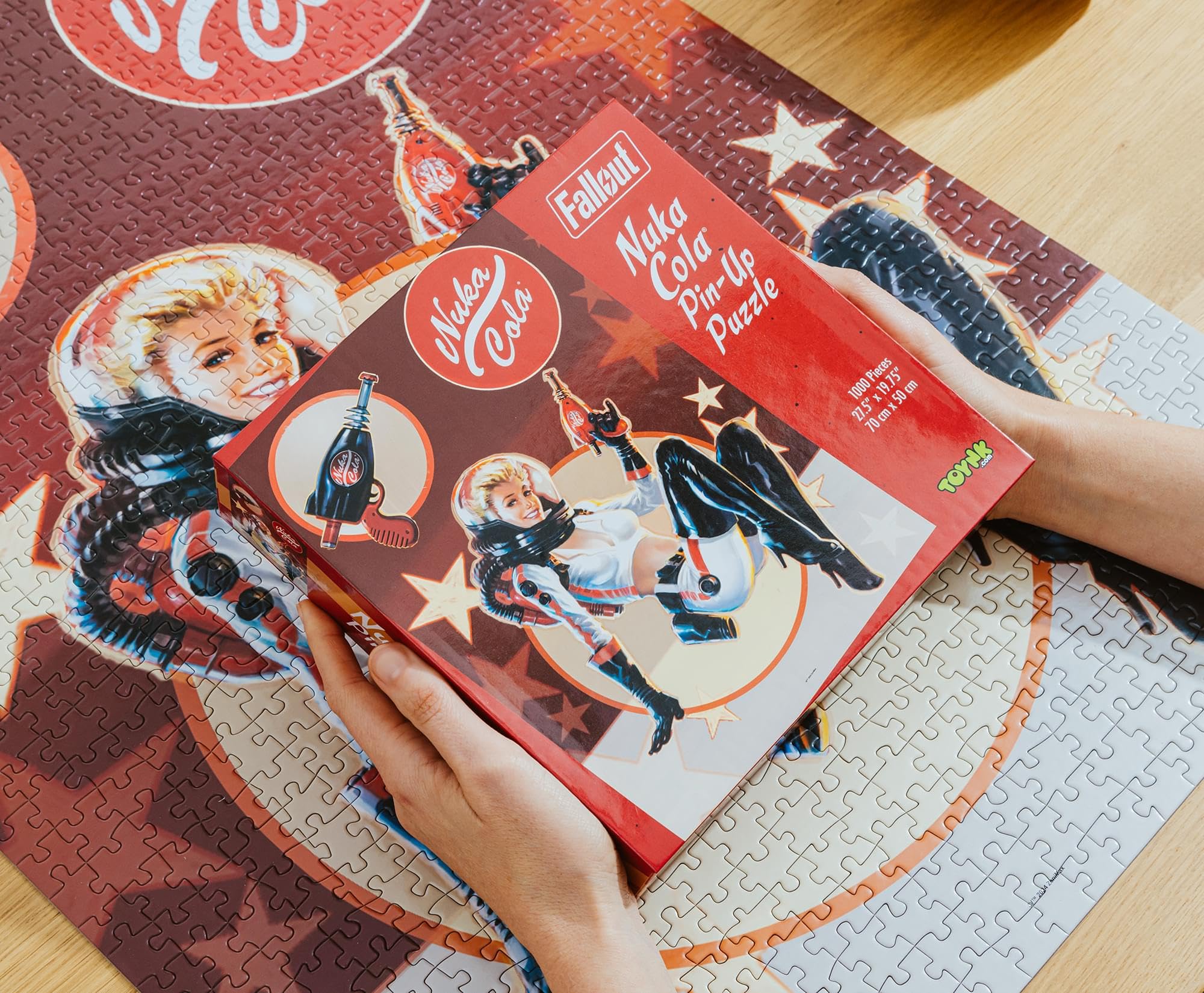 Foto 6 | Rompecabezas Toynk Fallout Nuka-cola Nuka-girl 1000 Piezas - Venta Internacional.