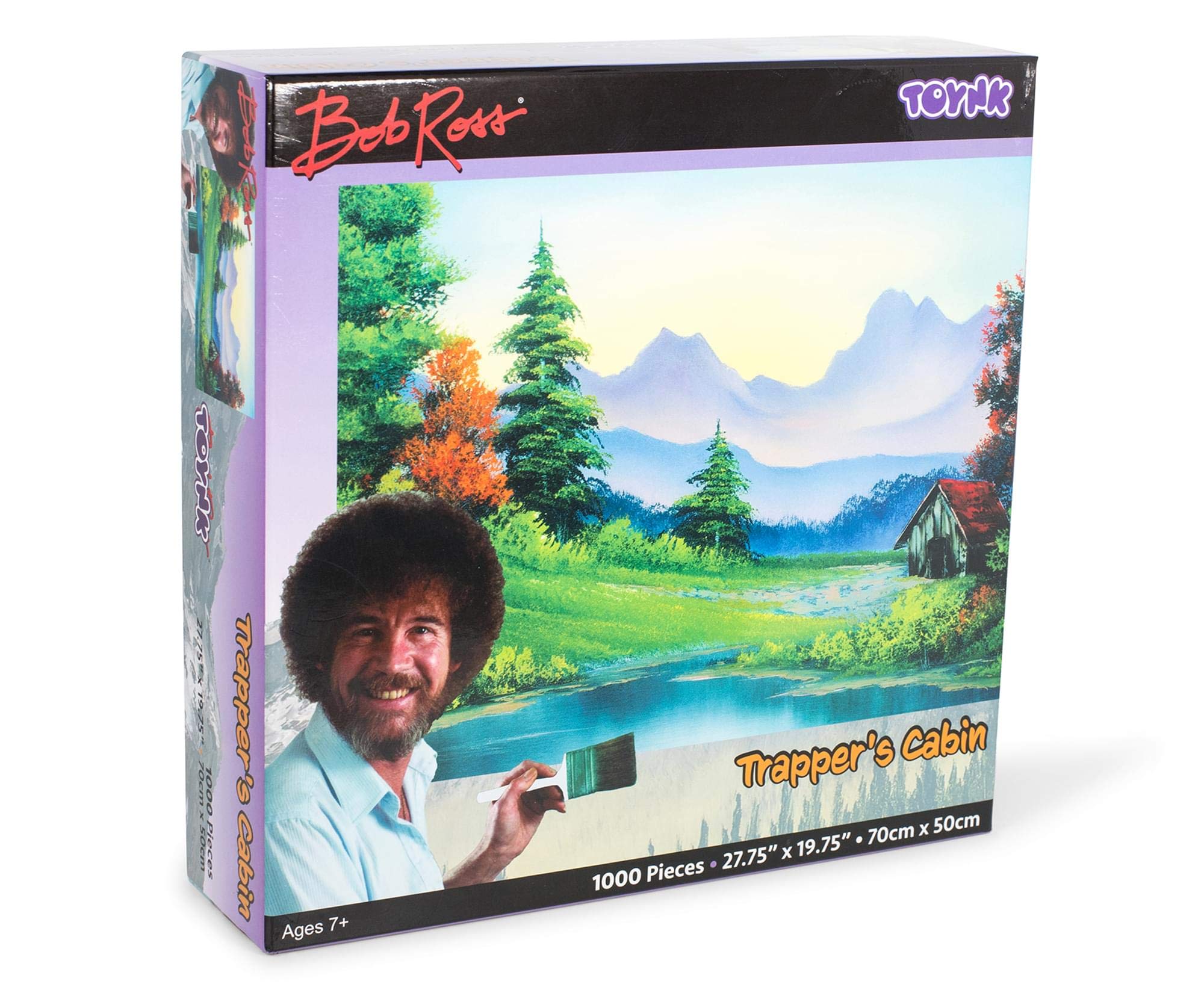 Foto 3 pulgar | Rompecabezas Toynk Bob Ross Trapper's Cabin 1000 Piezas - Venta Internacional.
