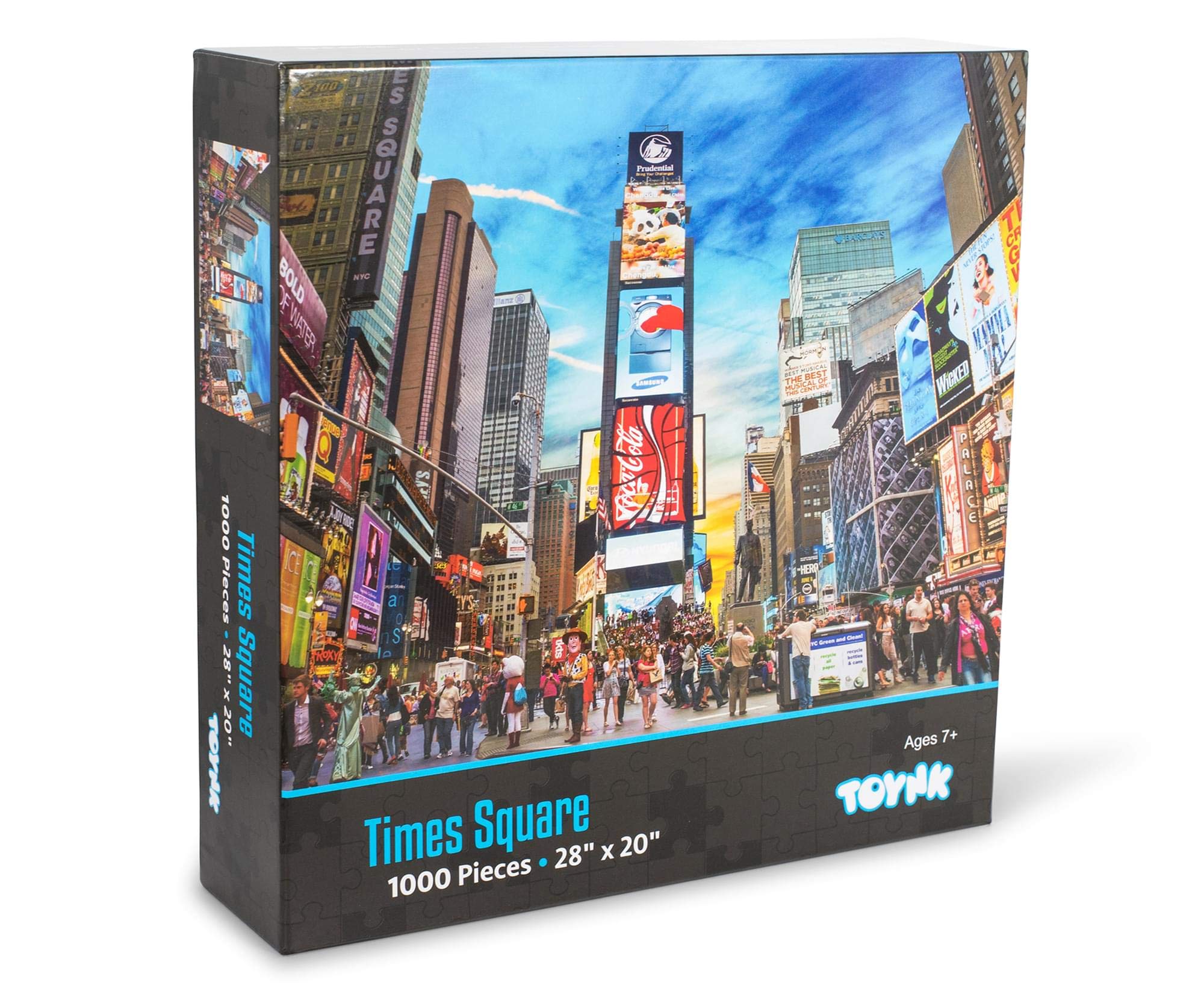 Foto 4 pulgar | Rompecabezas Toynk New York Times Square 1000 Piezas - Venta Internacional.
