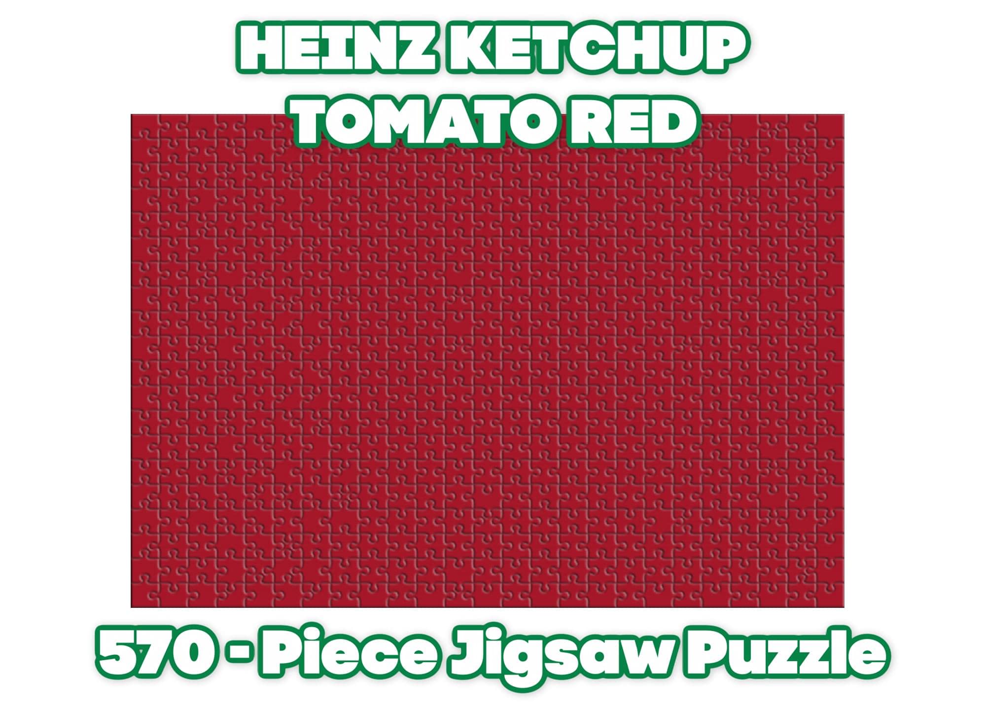 Foto 4 pulgar | Rompecabezas Toynk Heinz Ketchup All-red Tomate Food, 570 Unidades - Venta Internacional.