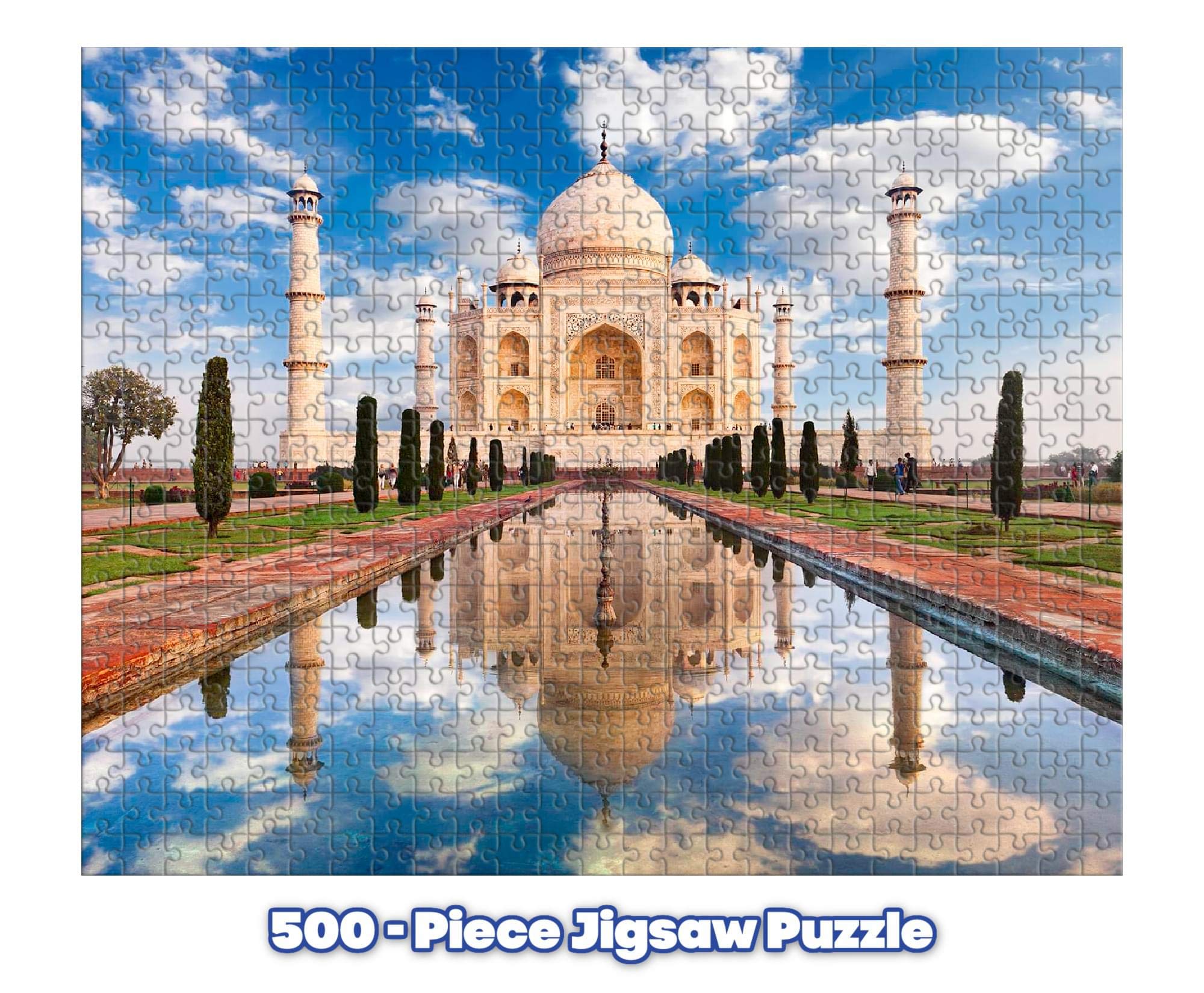 Foto 4 pulgar | Rompecabezas Toynk Taj Mahal At Sunrise India, 500 Piezas - Venta Internacional.