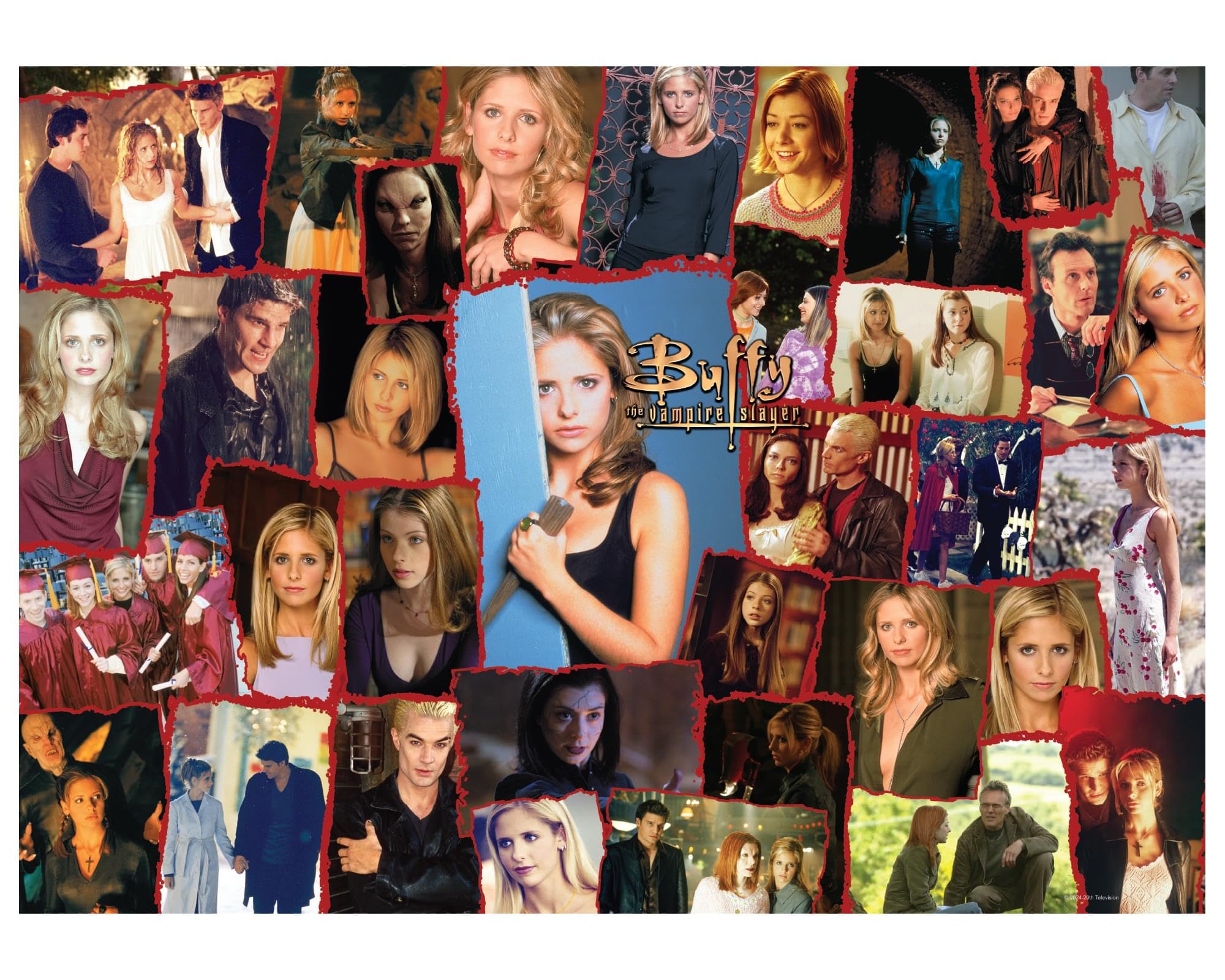 Foto 2 pulgar | Collage De Rompecabezas Toynk Buffy The Vampire Slayer, 1000 Piezas - Venta Internacional.