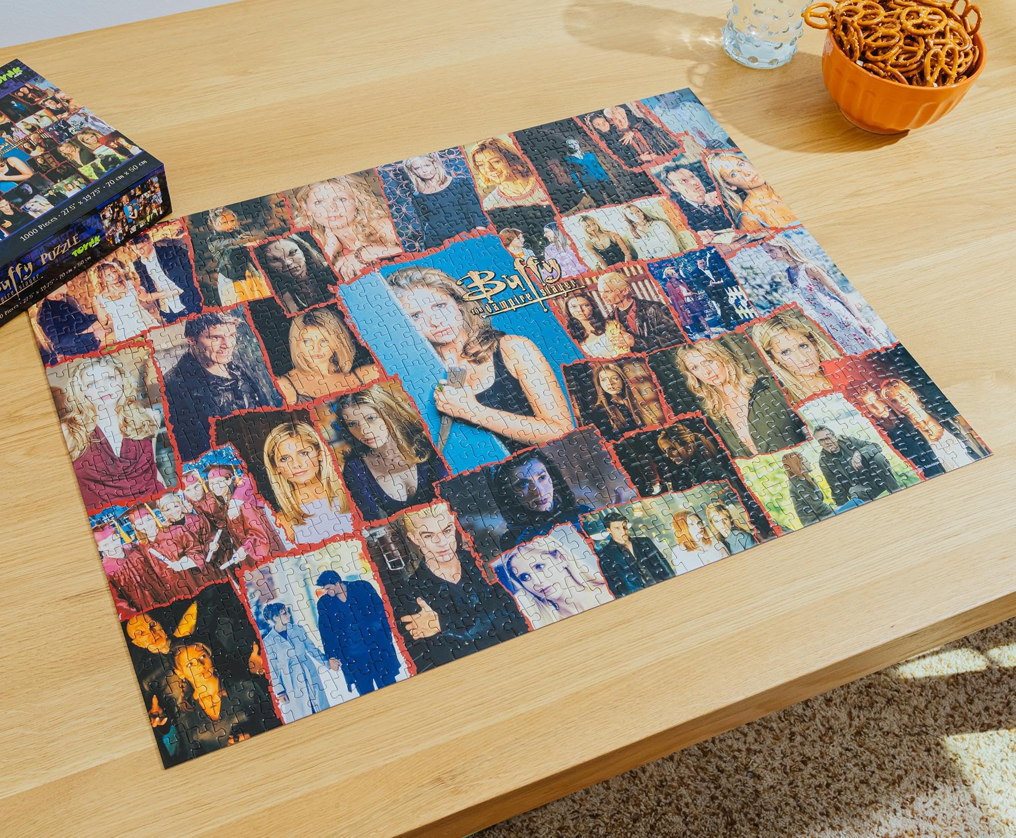 Foto 5 pulgar | Collage De Rompecabezas Toynk Buffy The Vampire Slayer, 1000 Piezas - Venta Internacional.