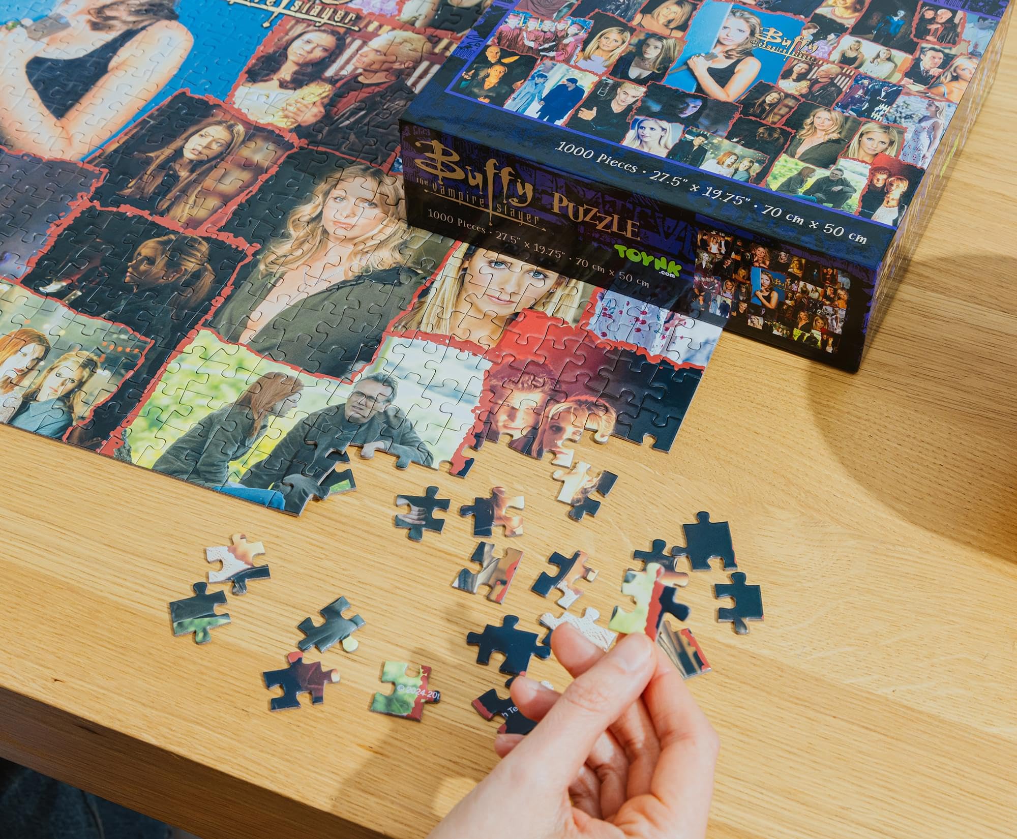 Foto 6 | Collage De Rompecabezas Toynk Buffy The Vampire Slayer, 1000 Piezas - Venta Internacional.