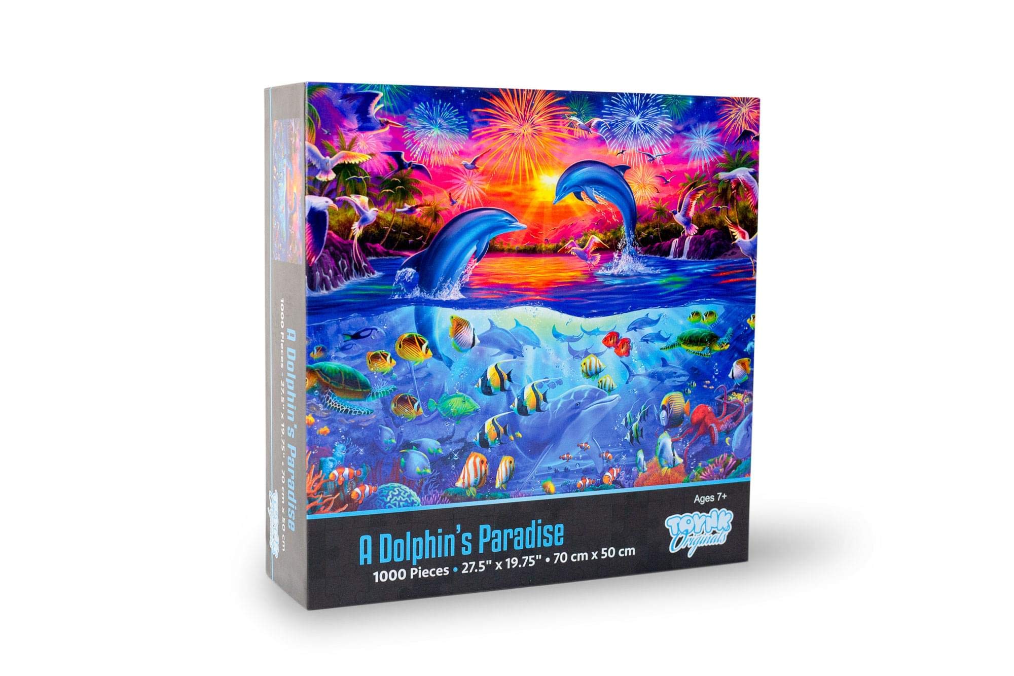 Foto 3 pulgar | Rompecabezas Toynk Dolphin's Paradise Ocean 1000 Piezas - Venta Internacional.
