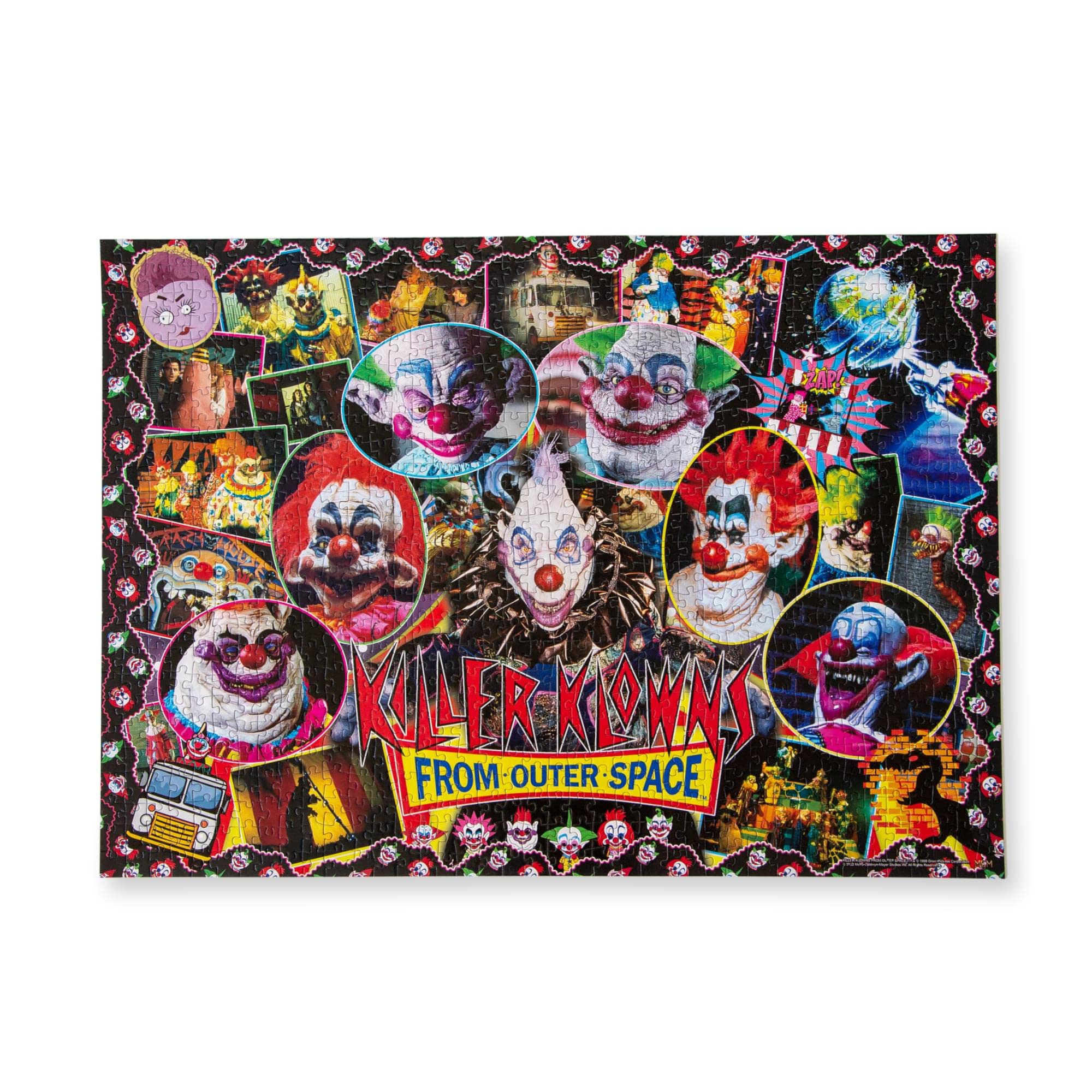 Rompecabezas Toynk Killer Klowns From Outer Space De 1000 Piezas - Venta Internacional.