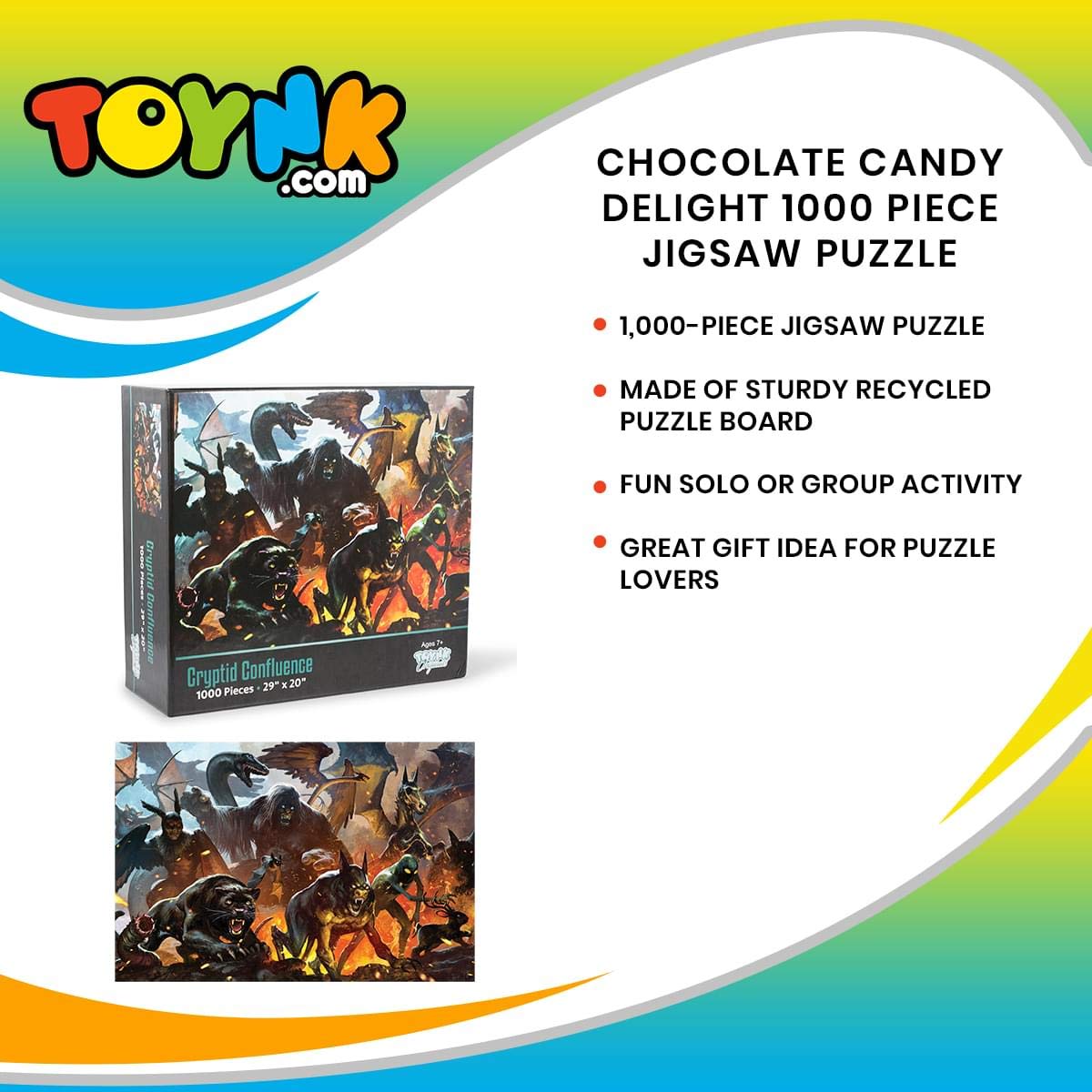 Foto 7 | Rompecabezas Toynk Cryptid Confluence Monster Legends - Venta Internacional.