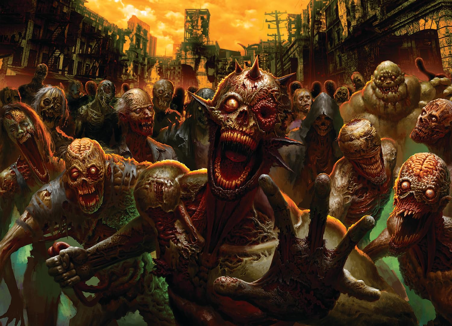 Foto 1 | Rompecabezas Toynk Zombie Horde Monster Horror 1000 Piezas - Venta Internacional.