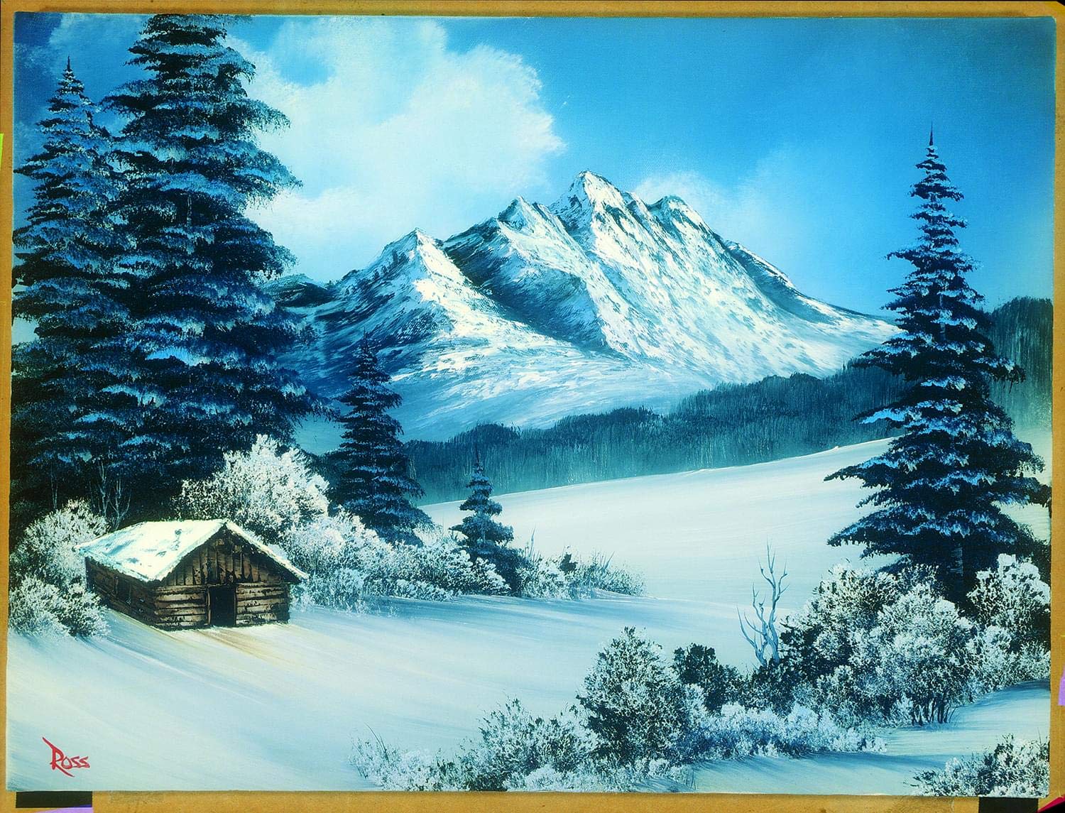 Rompecabezas Toynk Bob Ross A Perfect Winter Day 1000 Piezas - Venta Internacional.