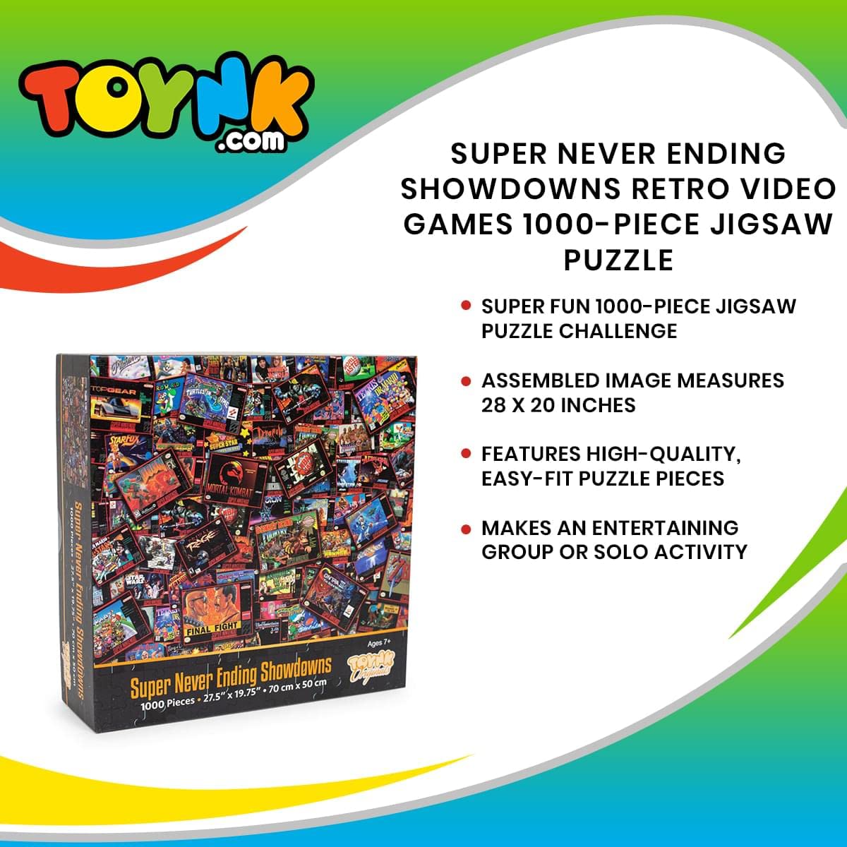Foto 7 | Rompecabezas Toynk Super Never Ending Showdowns 1000 Piezas - Venta Internacional.