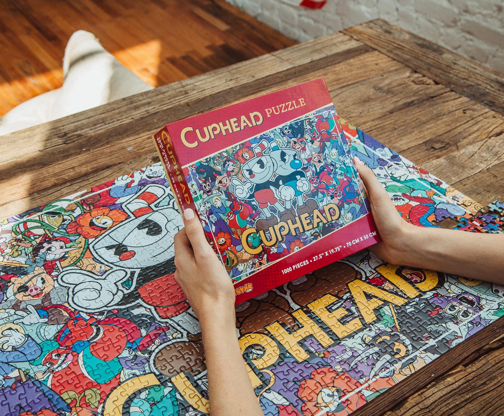 Foto 4 pulgar | Collage De 1000 Piezas De Toynk Cuphead Y Mugman - Venta Internacional.
