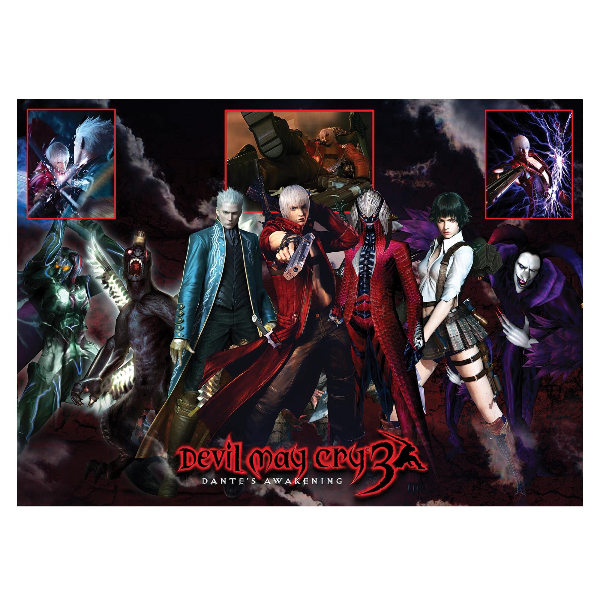 Foto 2 pulgar | Rompecabezas Toynk Devil May Cry 3, Collage De 1000 Piezas Para Adultos - Venta Internacional.