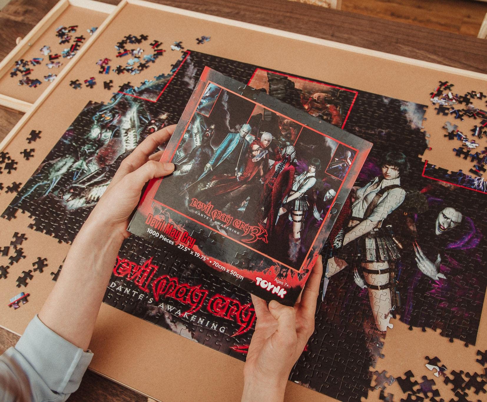 Foto 4 pulgar | Rompecabezas Toynk Devil May Cry 3, Collage De 1000 Piezas Para Adultos - Venta Internacional.