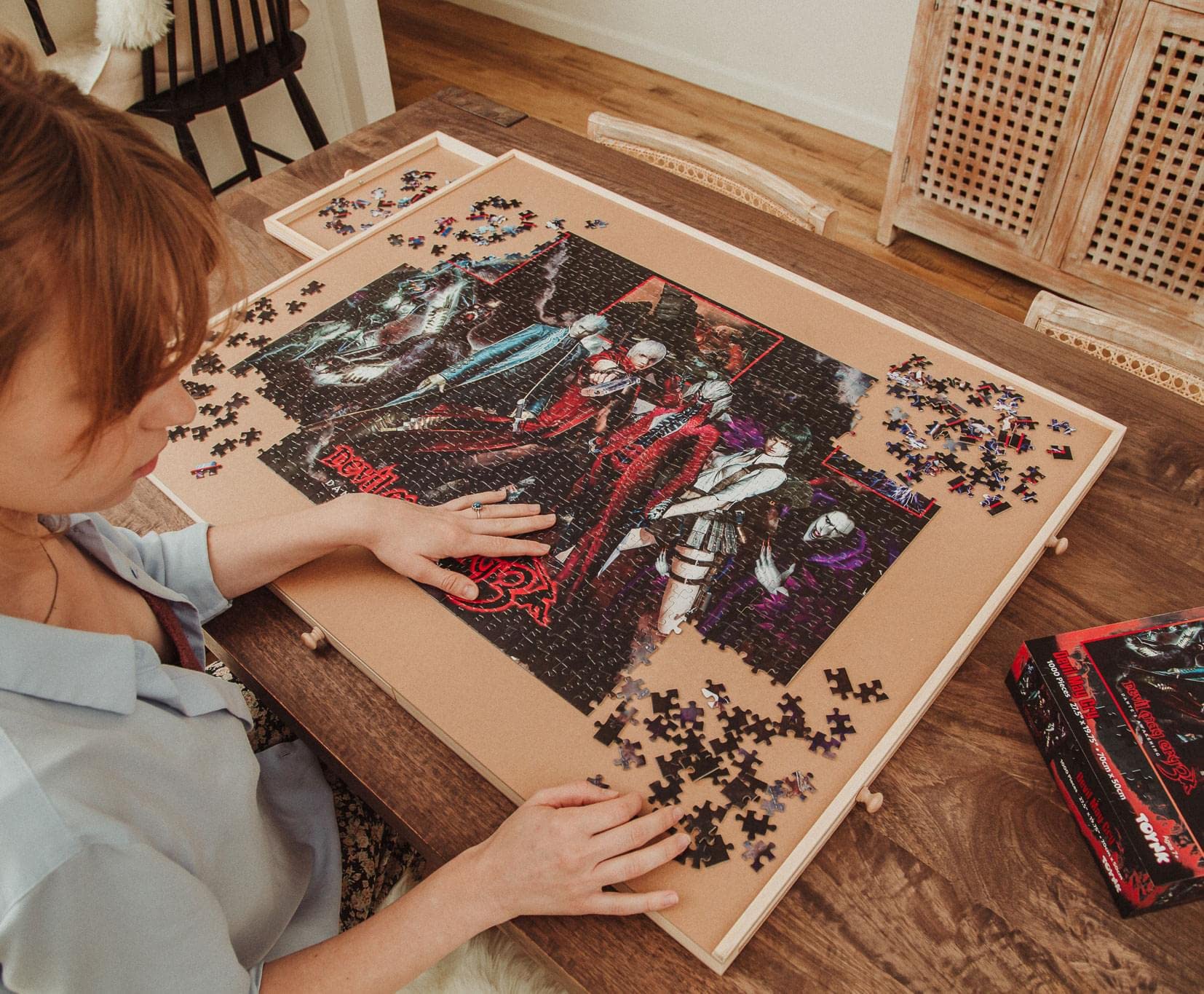Foto 6 pulgar | Rompecabezas Toynk Devil May Cry 3, Collage De 1000 Piezas Para Adultos - Venta Internacional.