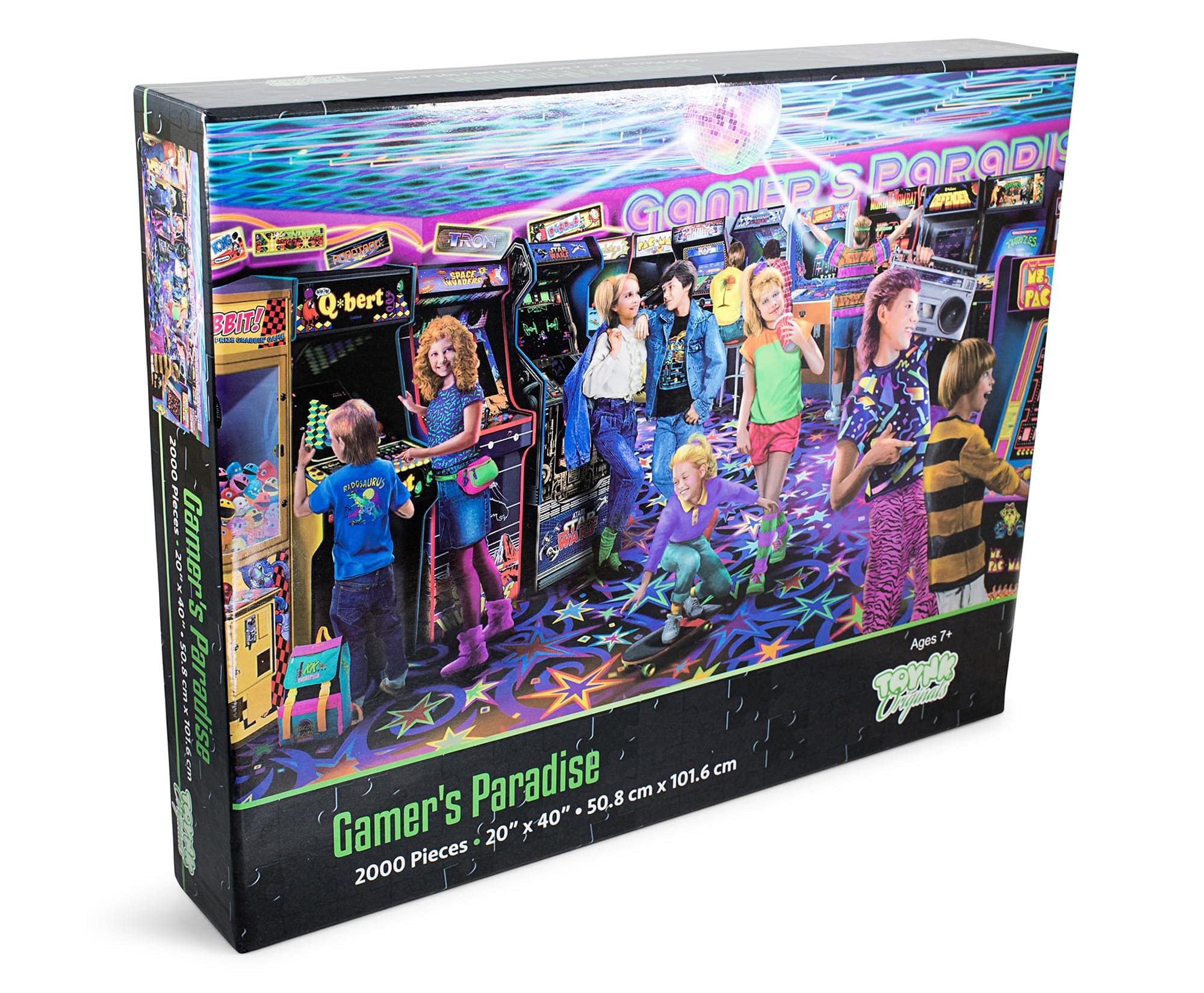 Foto 2 | Rompecabezas Toynk Gamers Paradise Retro Arcade 2000 Piezas - Venta Internacional.