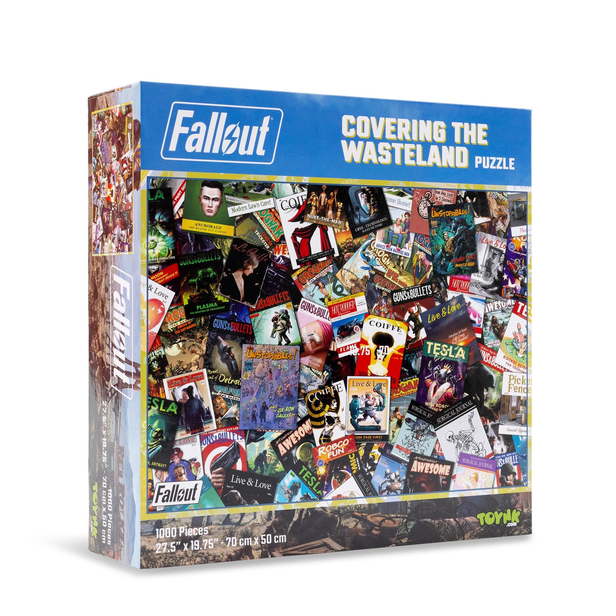 Foto 3 | Rompecabezas Toynk Fallout Covering The Wasteland De 1000 Piezas - Venta Internacional.