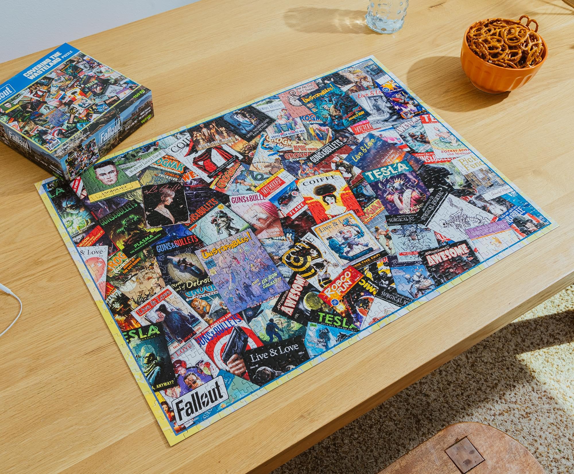Foto 5 | Rompecabezas Toynk Fallout Covering The Wasteland De 1000 Piezas - Venta Internacional.