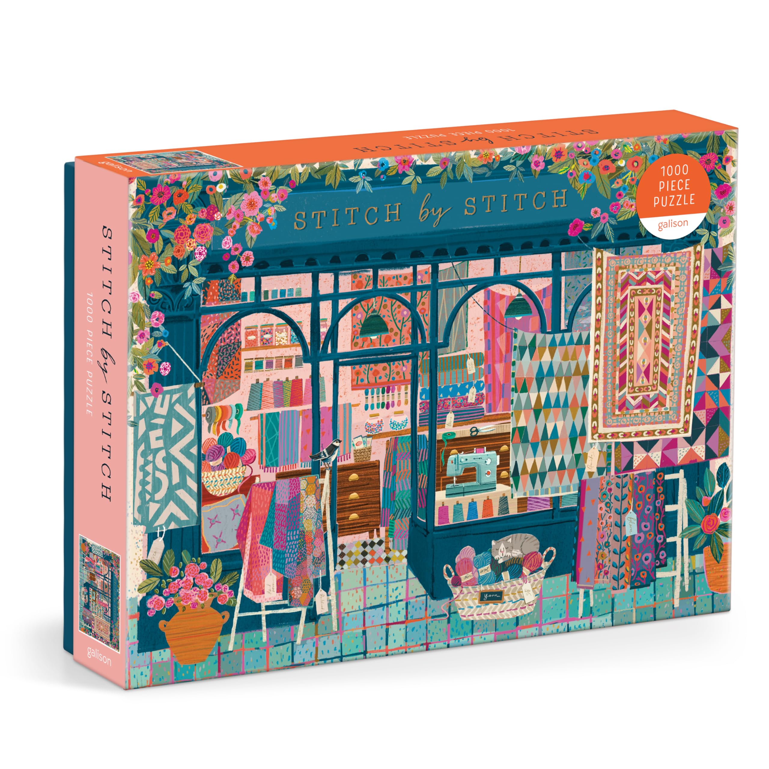 Foto 1 | Puzzle Galison Stitch By Stitch De 1000 Piezas Para Adultos - Venta Internacional.