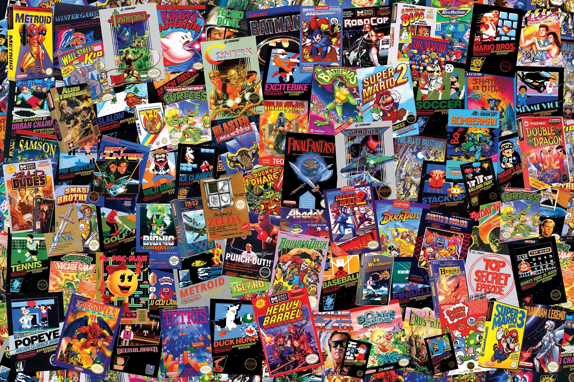 Videojuego Retro Jigsaw Puzzle Toynk Armageddon De 8 Bits, 1000 Piezas - Venta Internacional.