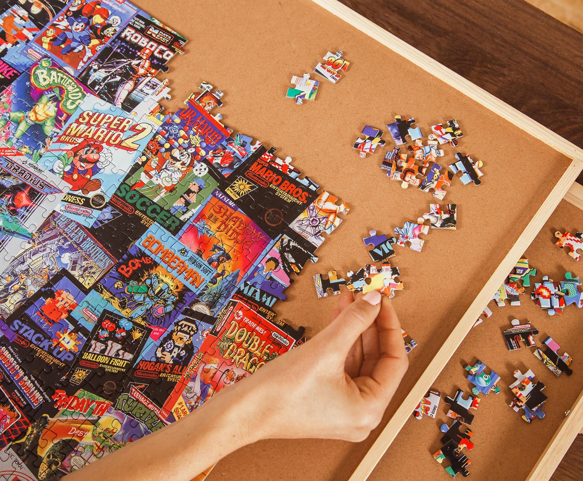 Foto 5 pulgar | Videojuego Retro Jigsaw Puzzle Toynk Armageddon De 8 Bits, 1000 Piezas - Venta Internacional.