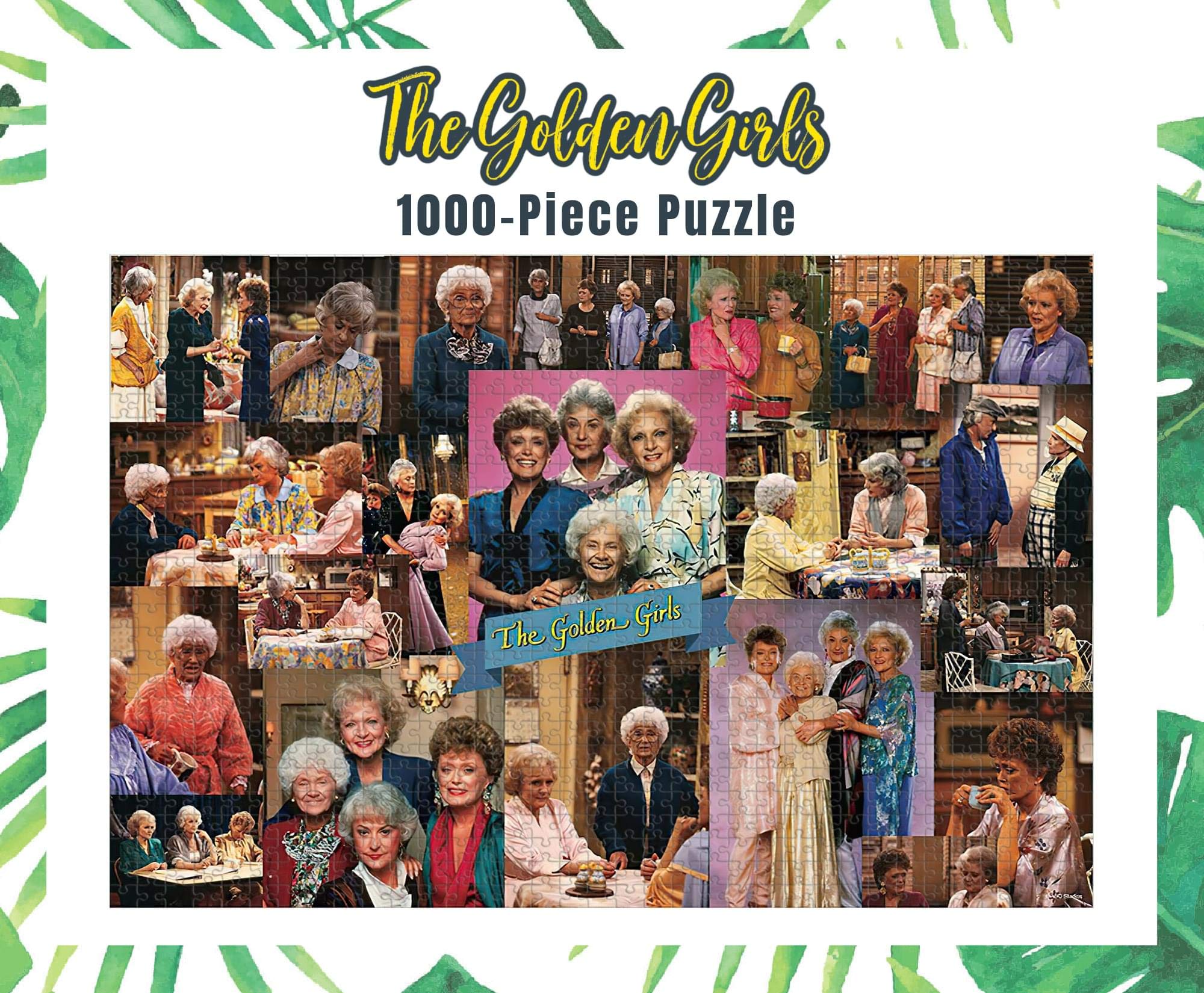 Foto 4 pulgar | Rompecabezas Toynk The Golden Girls Collage De Los 80, 1000 Piezas - Venta Internacional.
